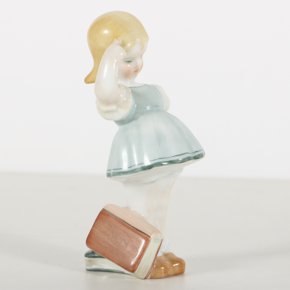 Three Herend Porcelain Figurines Of Children