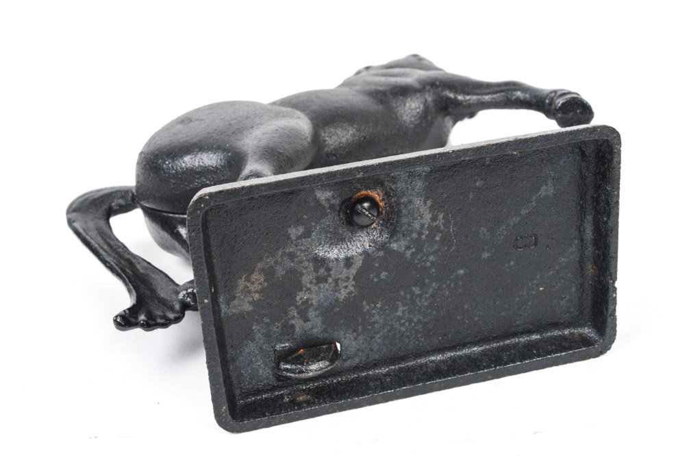 Vintage Cast Iron Horse Banks