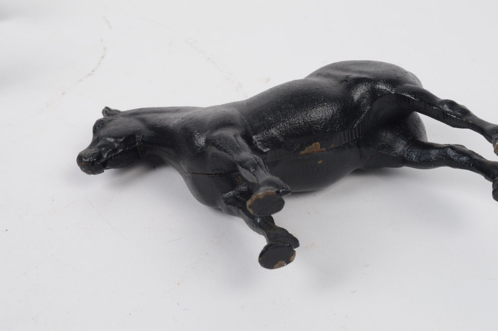 Vintage Cast Iron Horse Banks