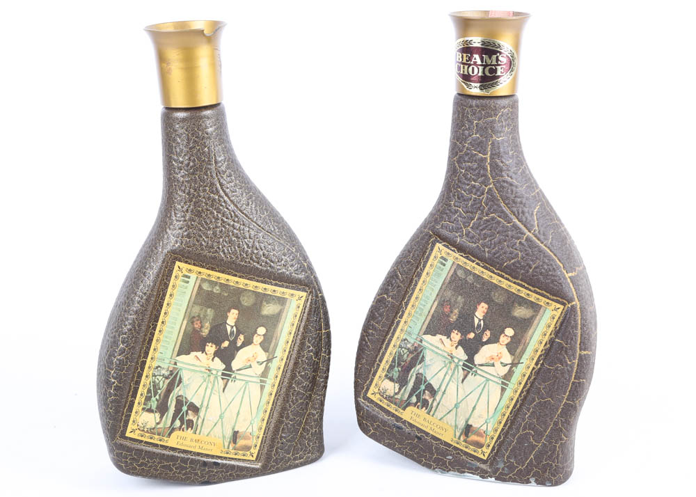 Pair of Vintage Beam's Choice Decanters