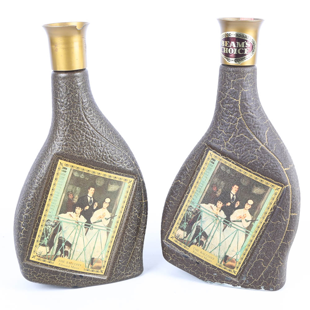 Pair of Vintage Beam's Choice Decanters