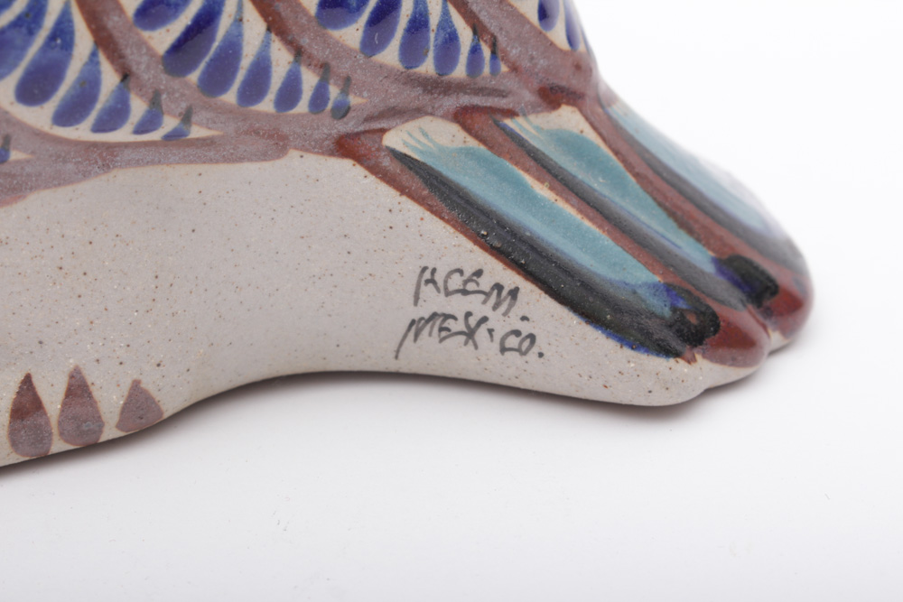 Vintage ACEM Jalisco Pottery Pelican