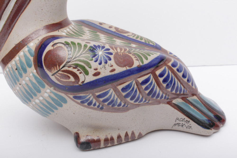 Vintage ACEM Jalisco Pottery Pelican
