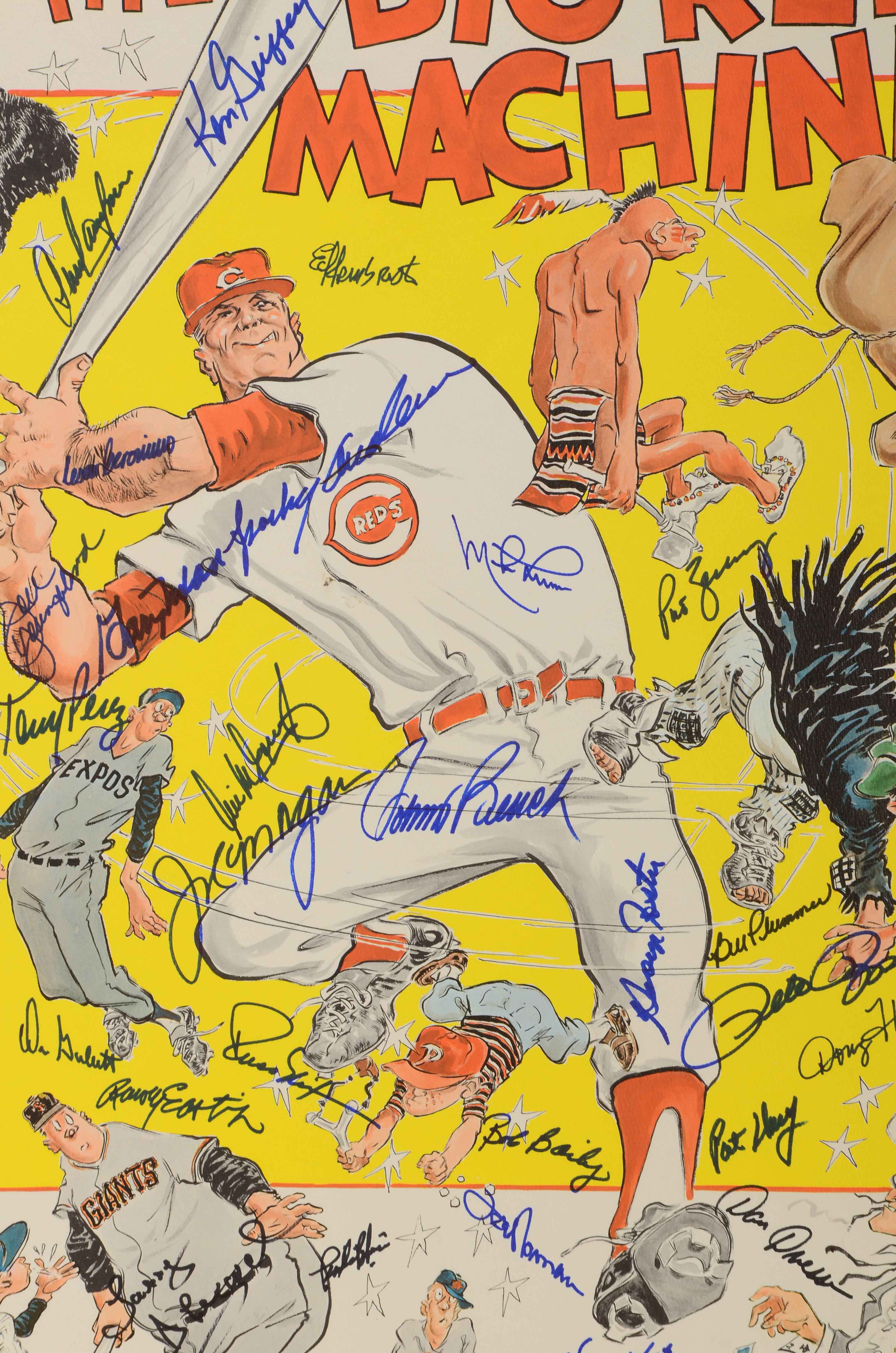 Big Red Machine Signed Poster