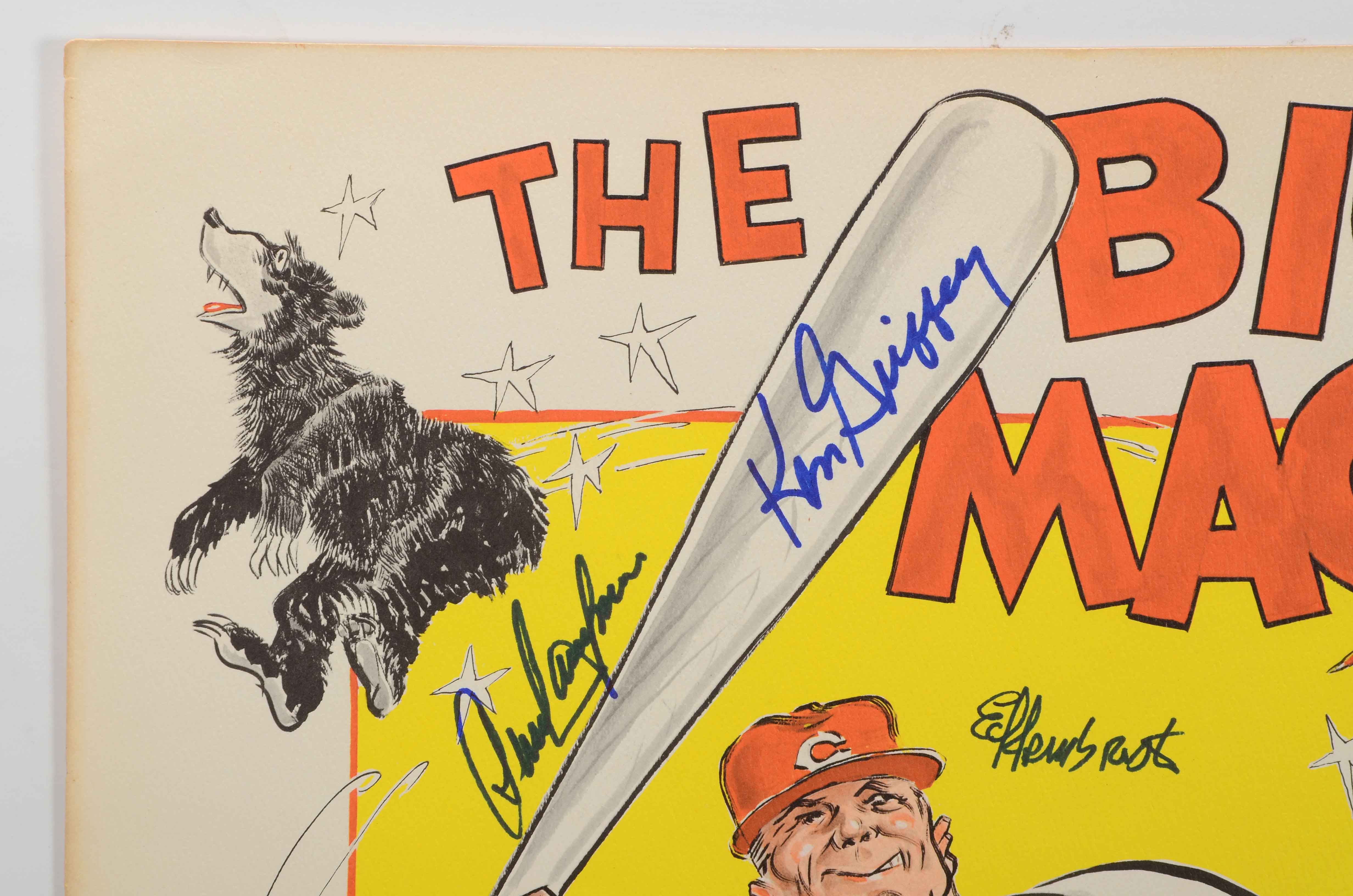 Big Red Machine Signed Poster