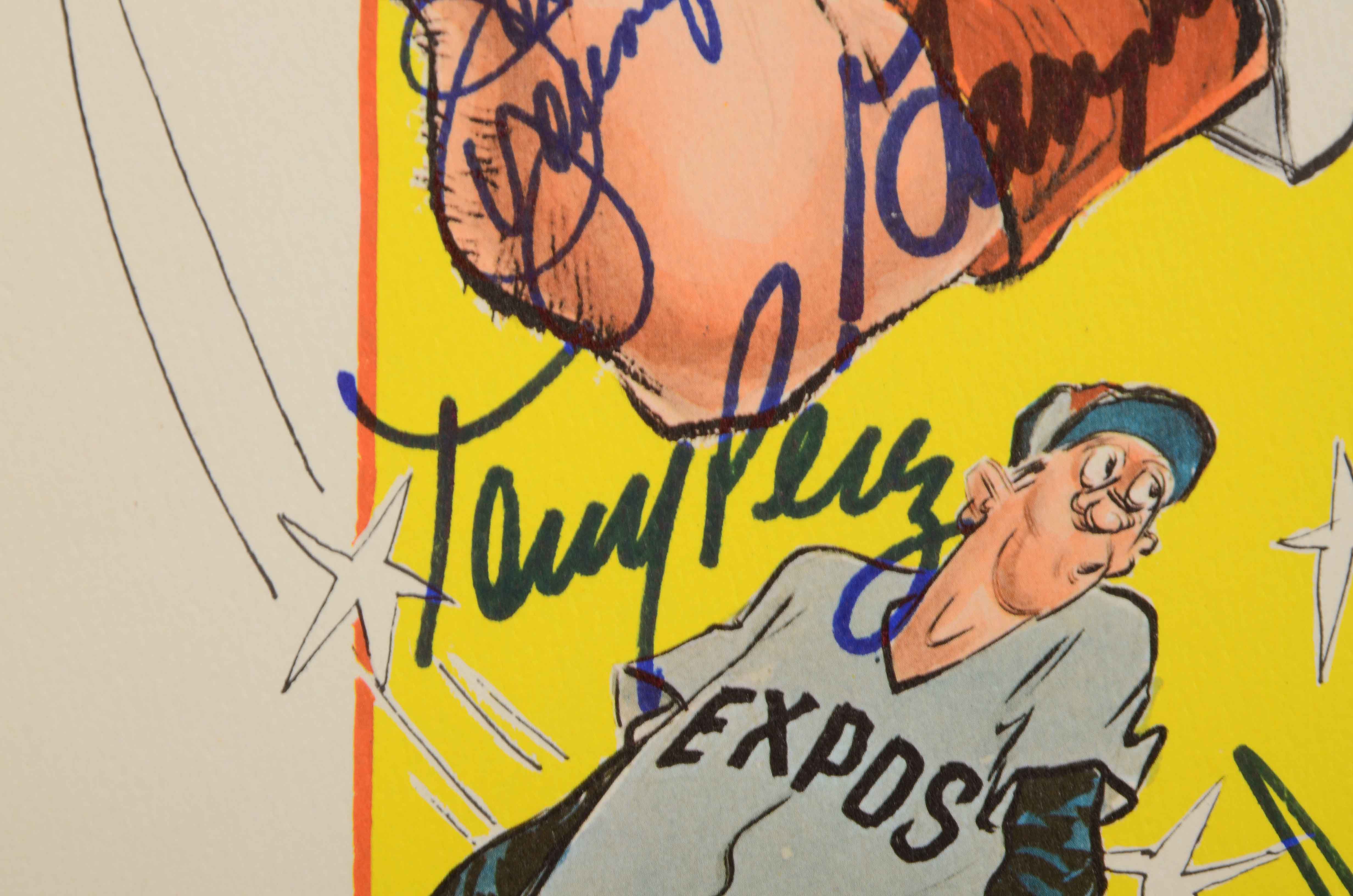 Big Red Machine Signed Poster