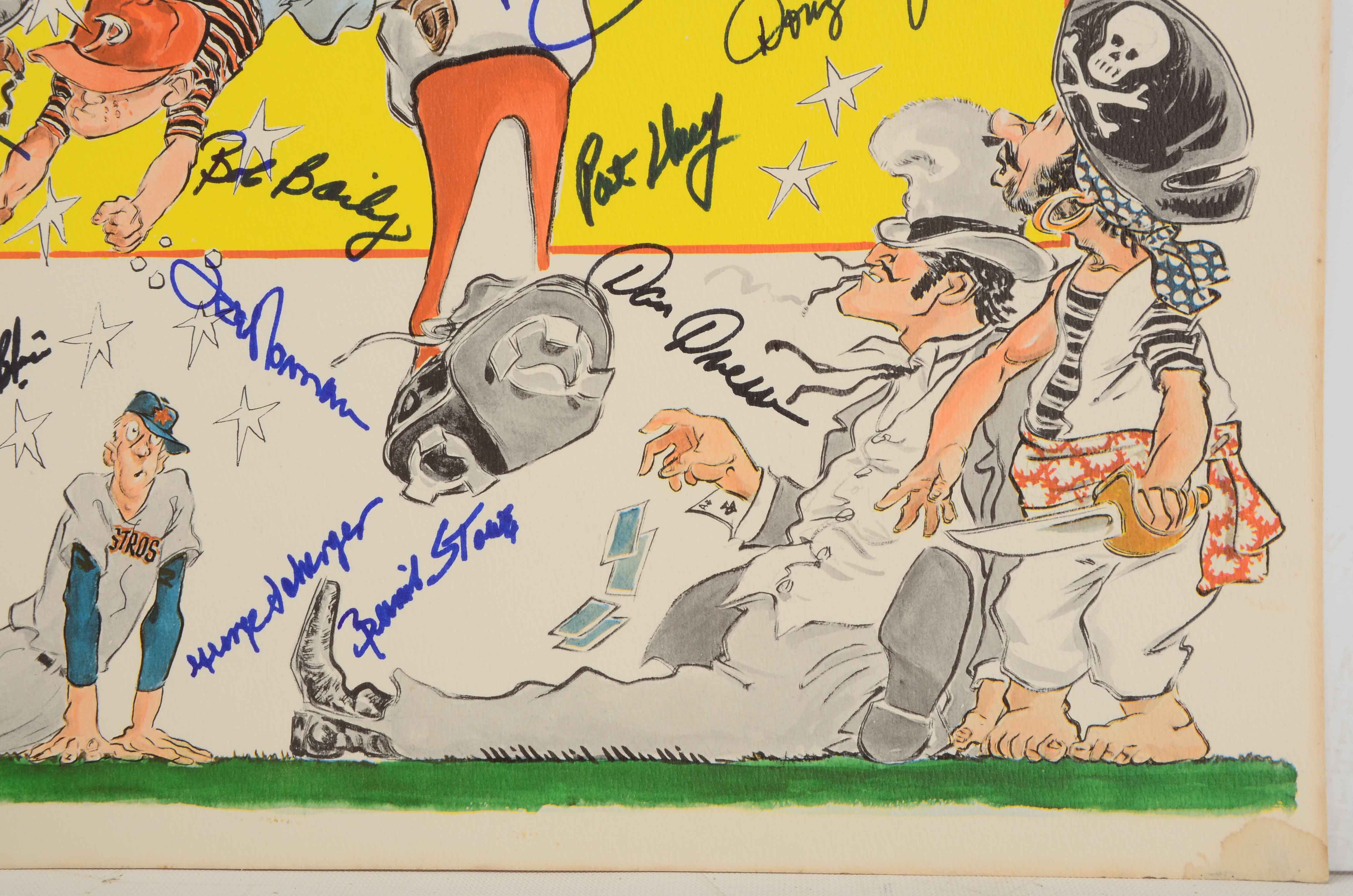 Big Red Machine Signed Poster