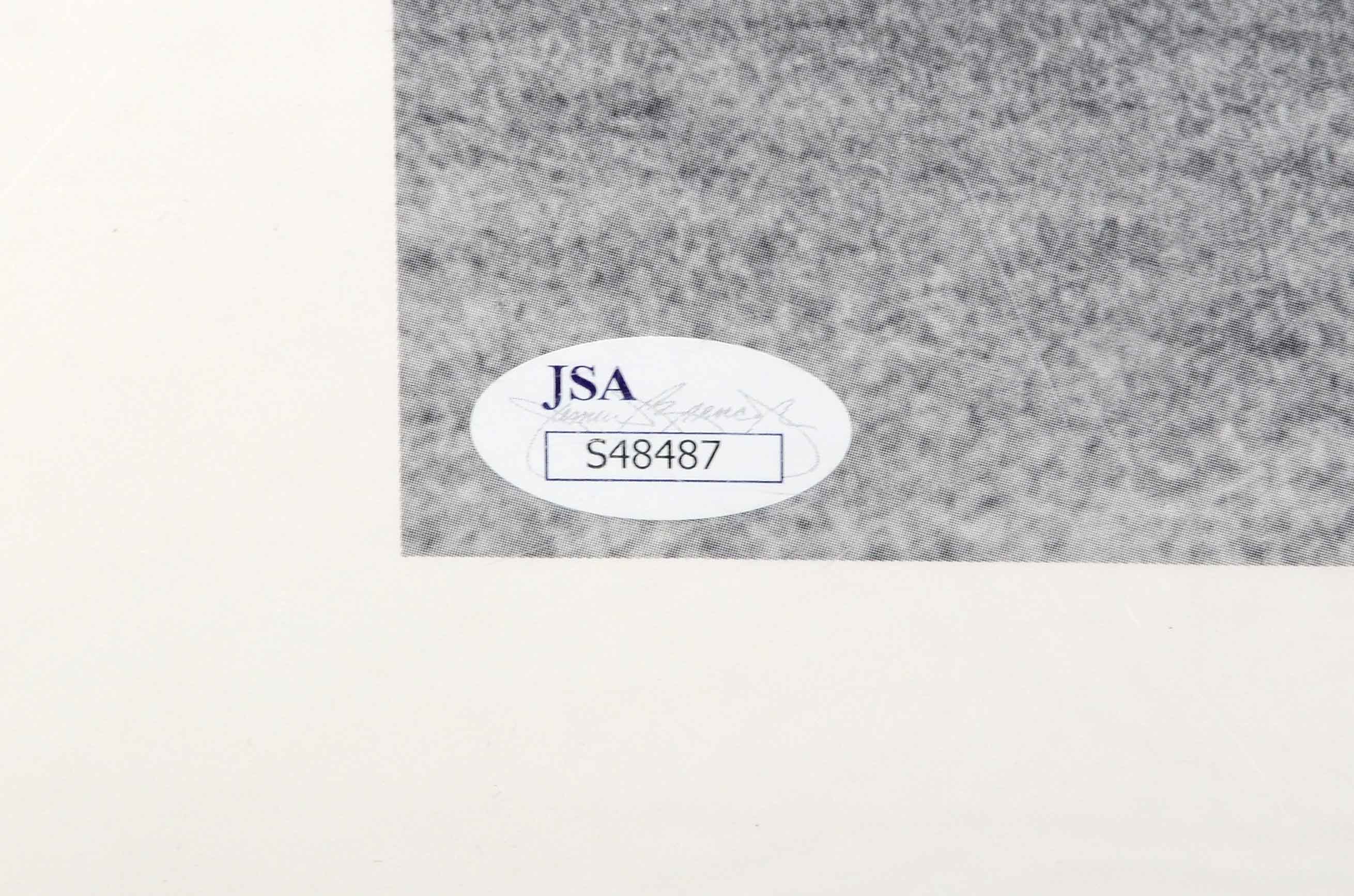 1953 Ben Hogan Signed Golf "Open Championship" Print