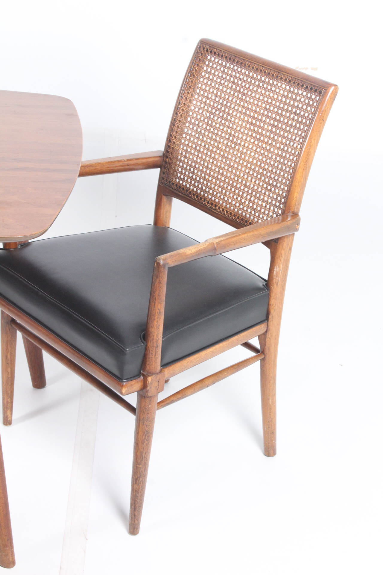 Mid Century Modern Dining Table and Chairs by Henredon