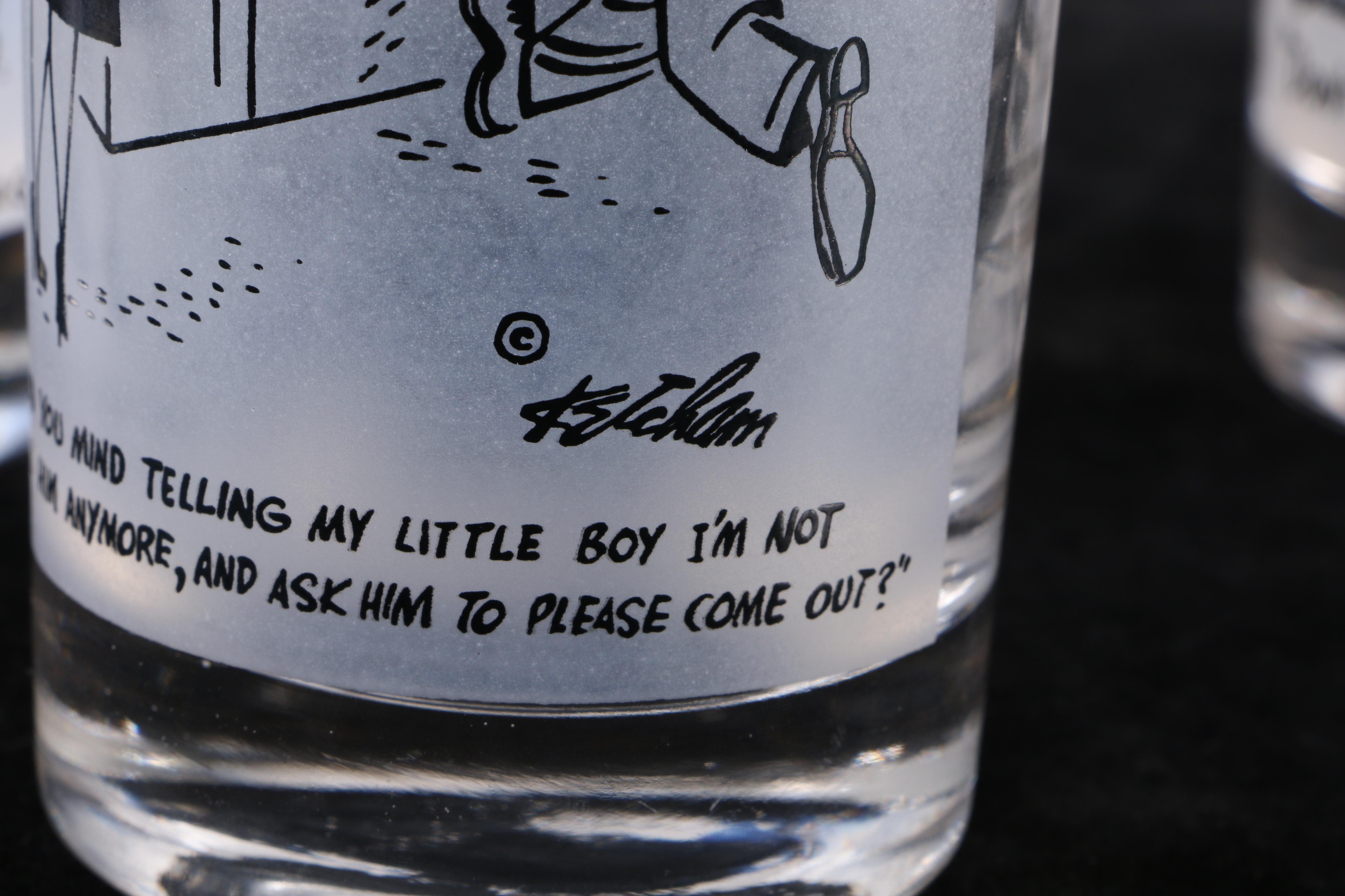 Collectible Dennis the Menace Glass Tumblers