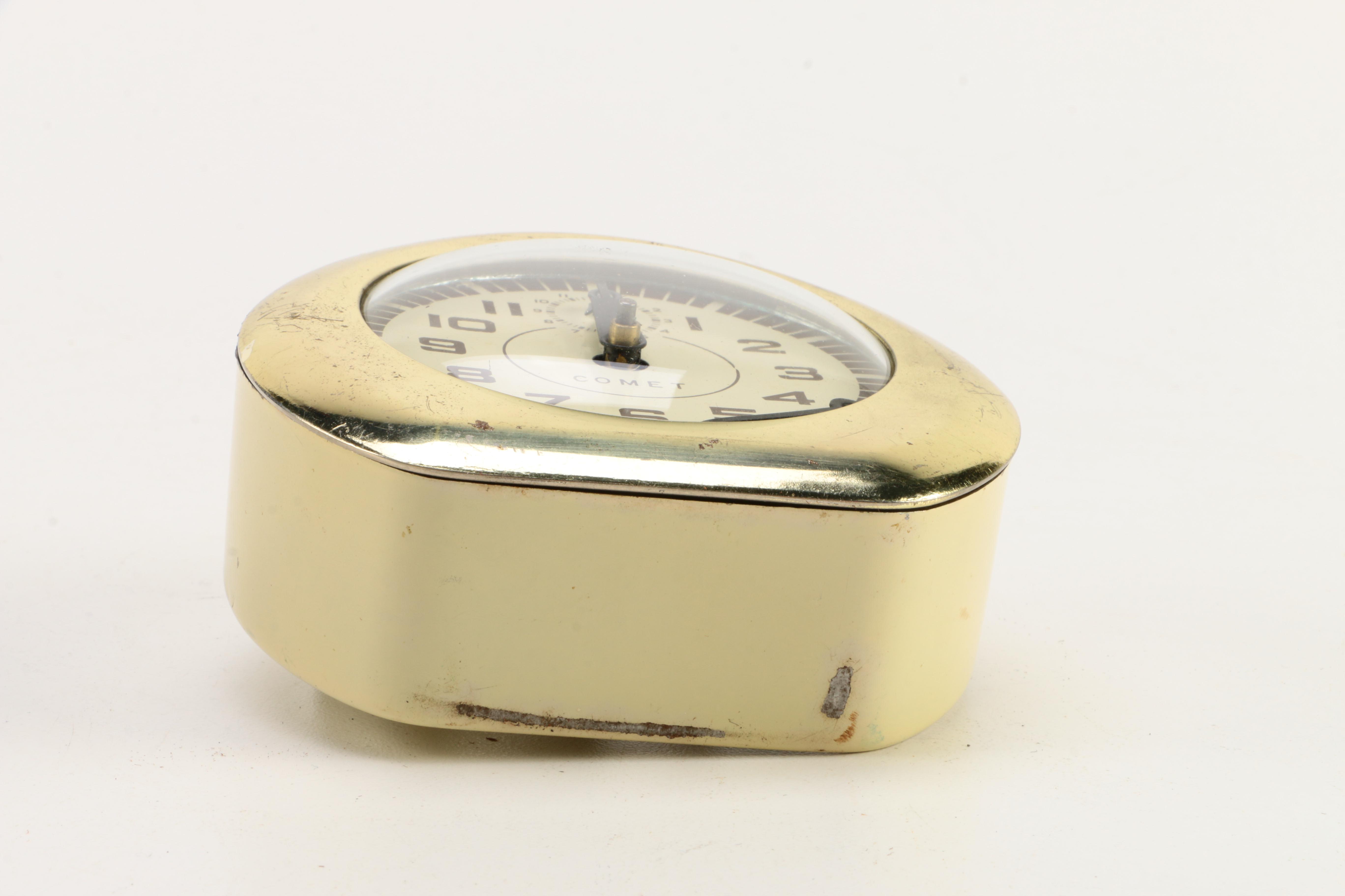 Pair of Vintage Desk Clocks