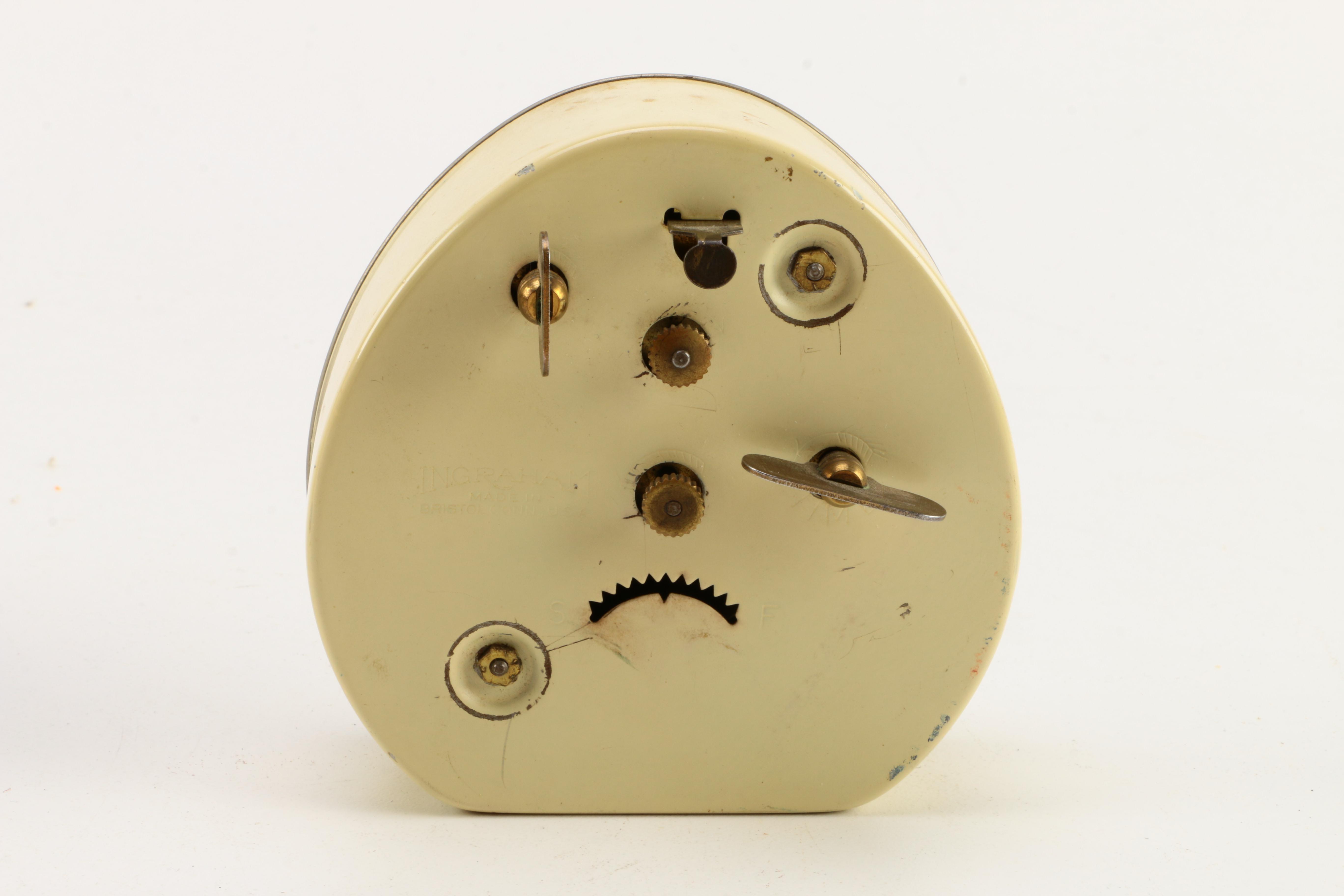 Pair of Vintage Desk Clocks