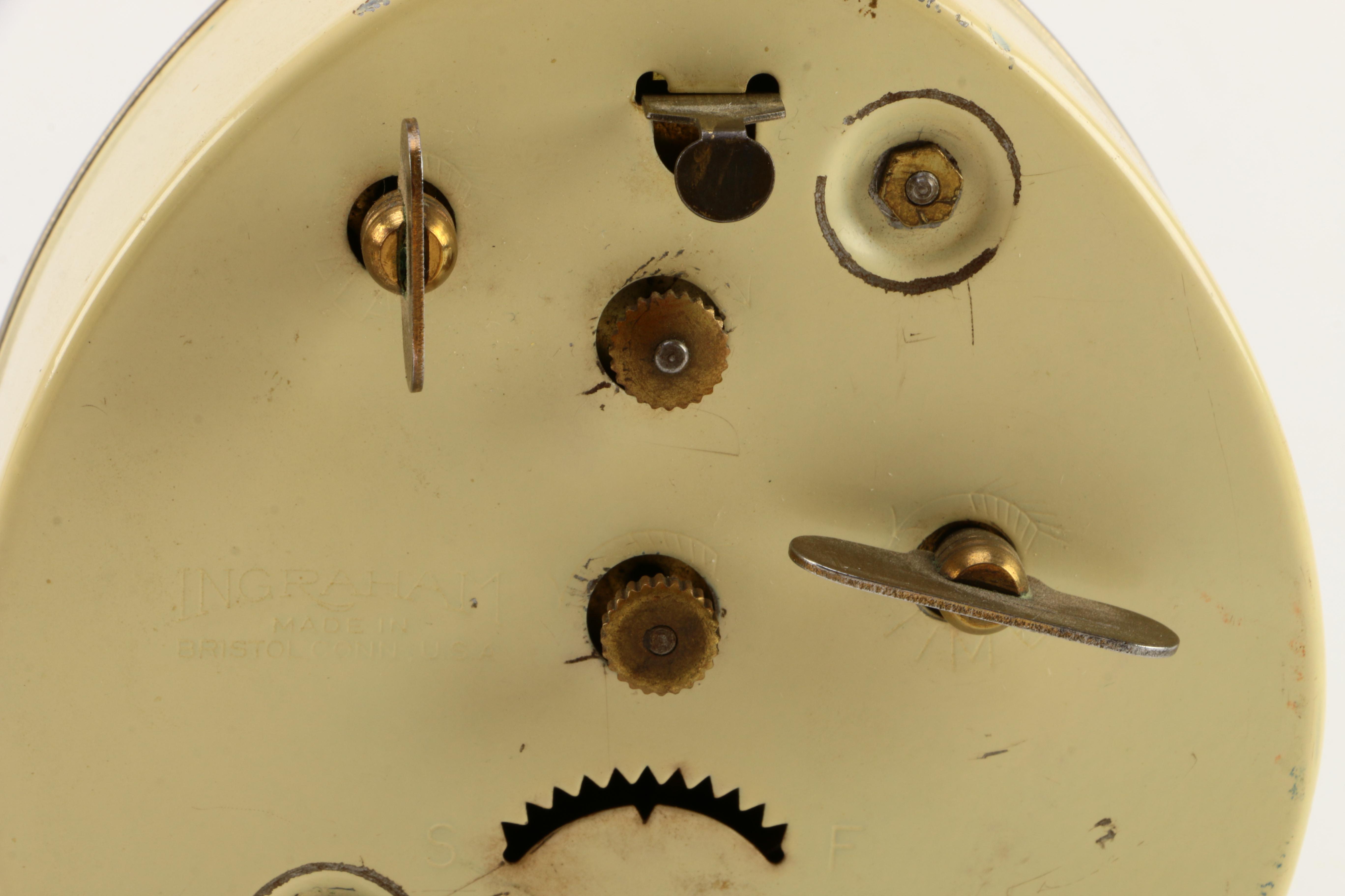Pair of Vintage Desk Clocks