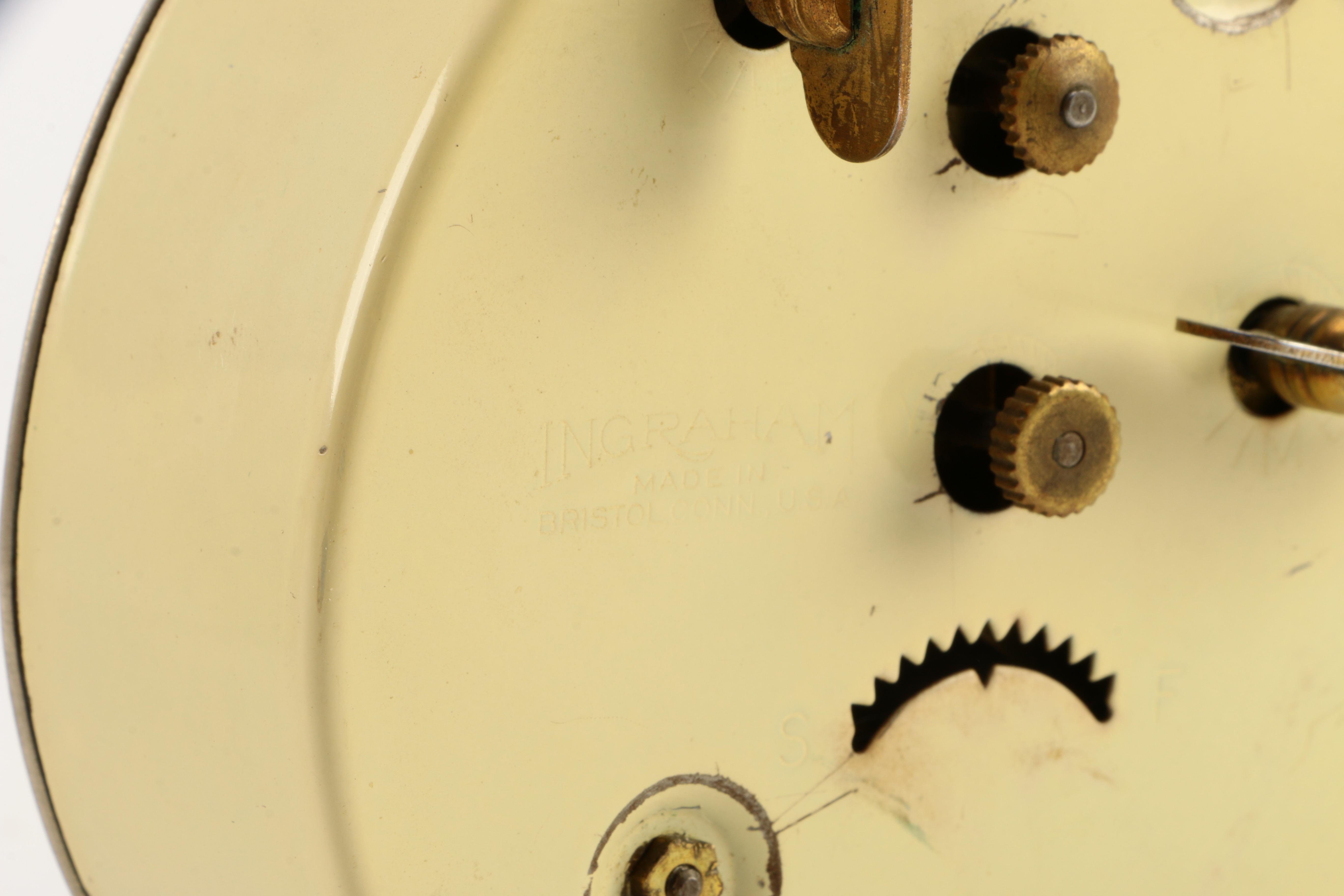 Pair of Vintage Desk Clocks