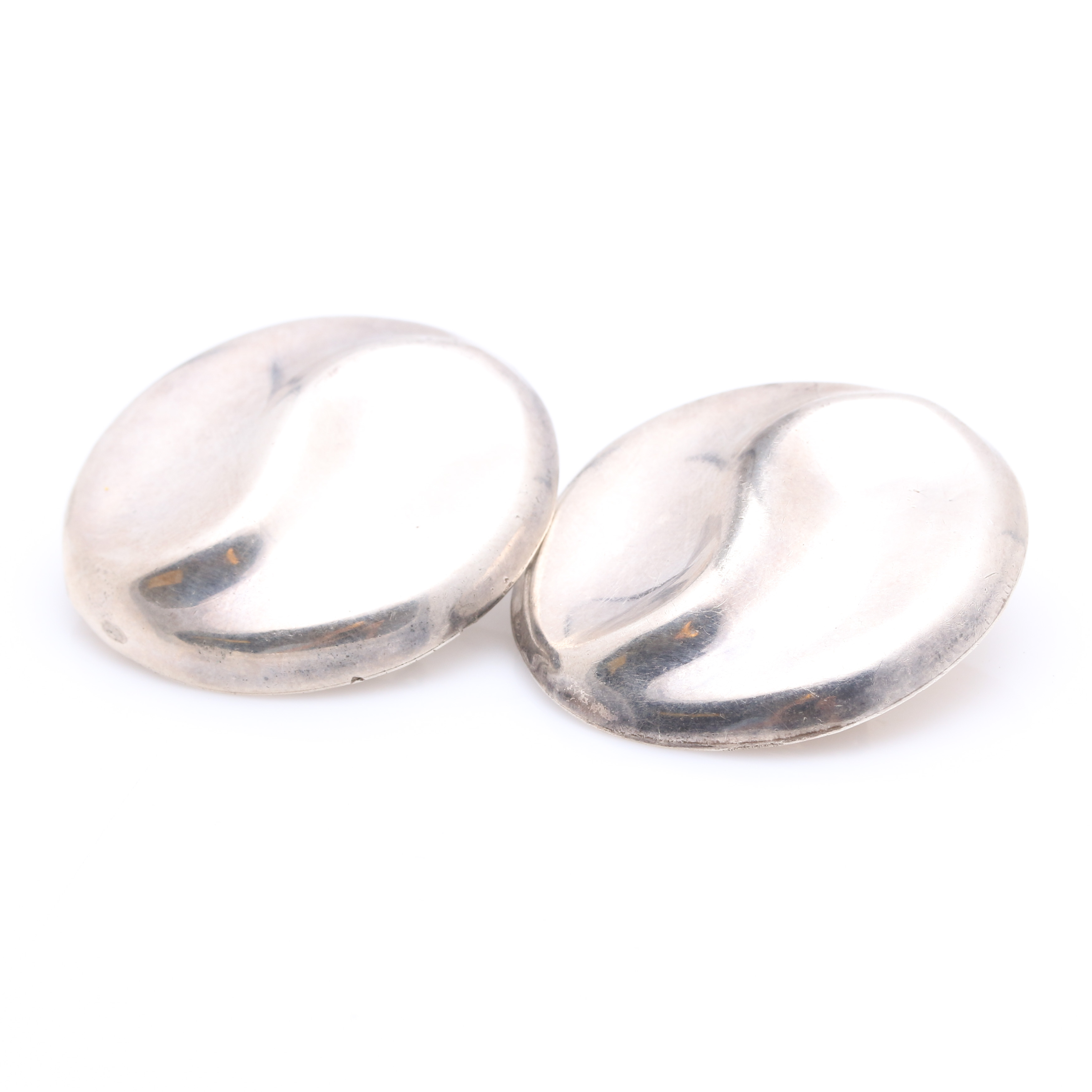 Pair of Sterling Silver Earrings