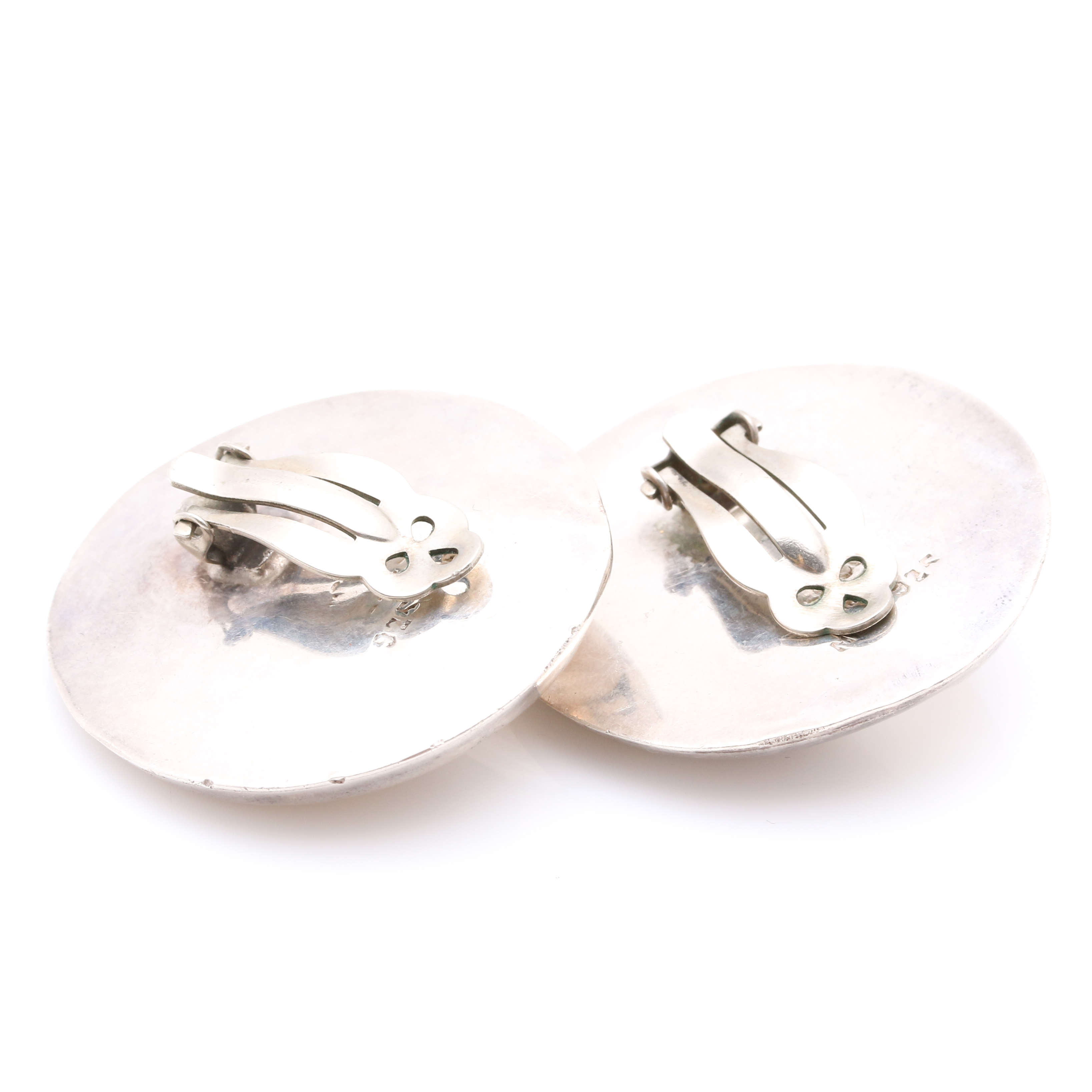 Pair of Sterling Silver Earrings