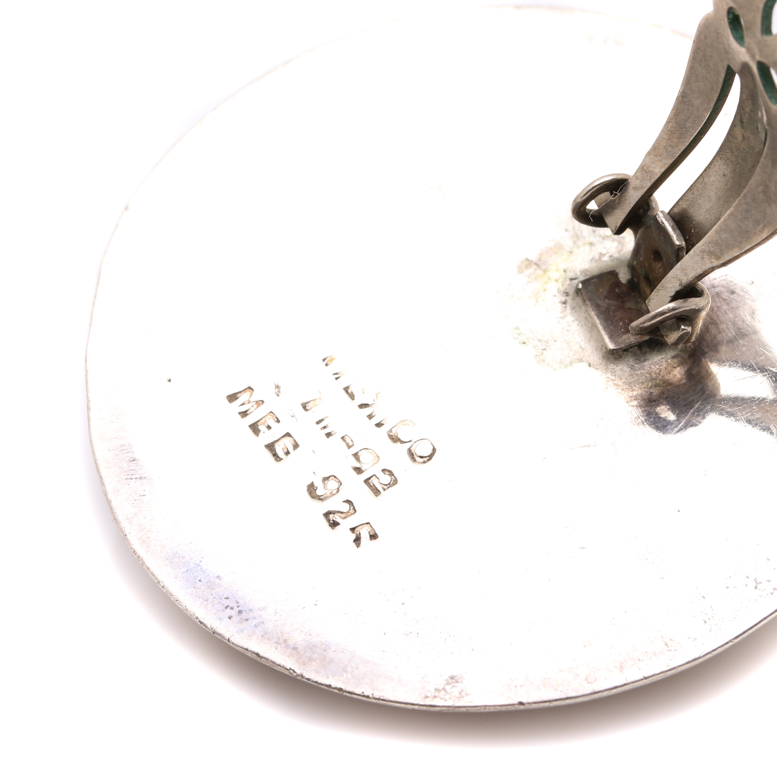 Pair of Sterling Silver Earrings