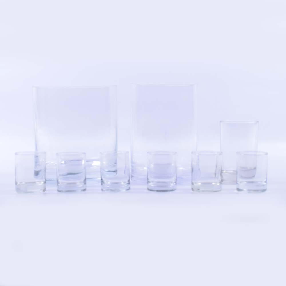 Glass Cylinder Containers