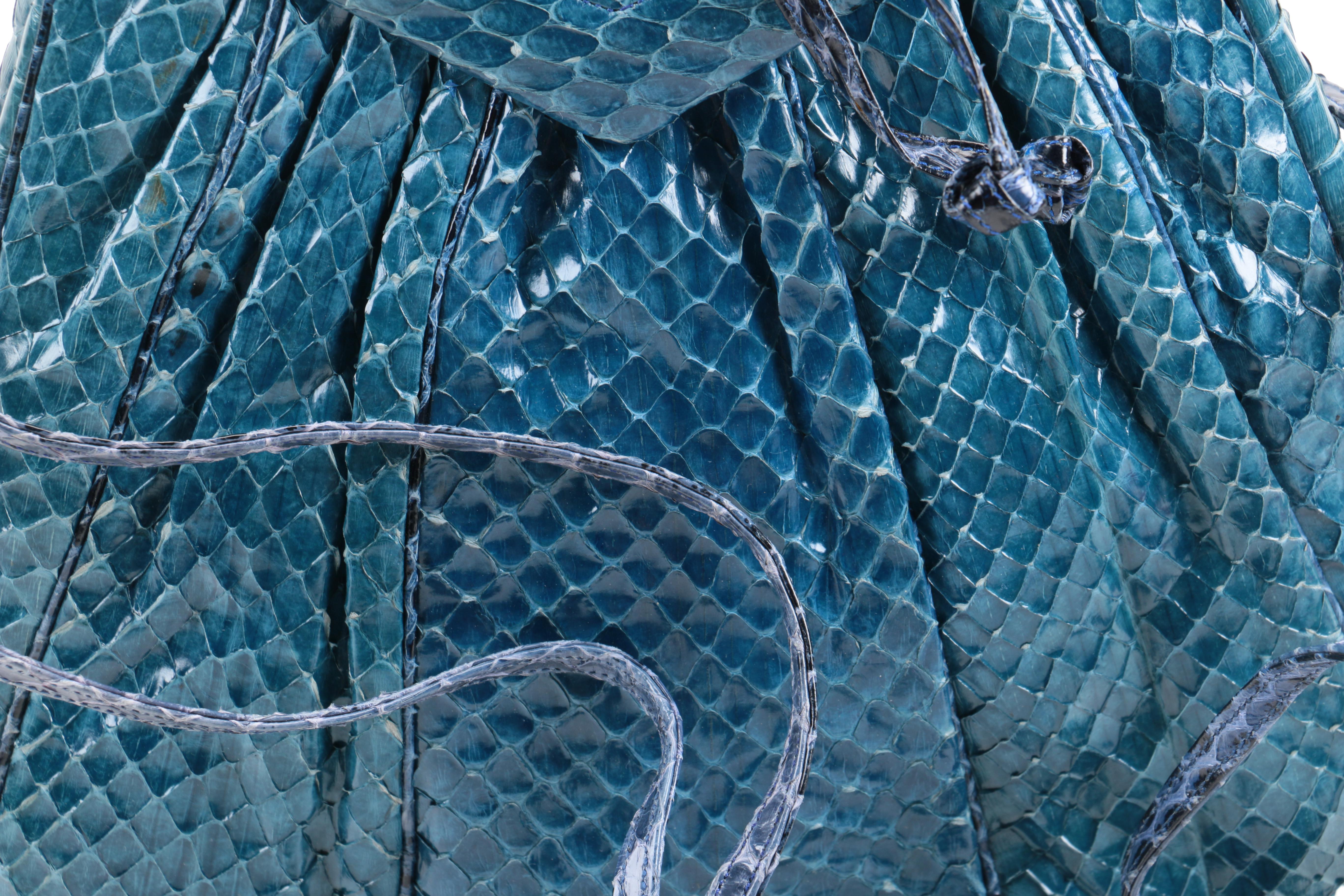 Judith Leiber Snakeskin Purse