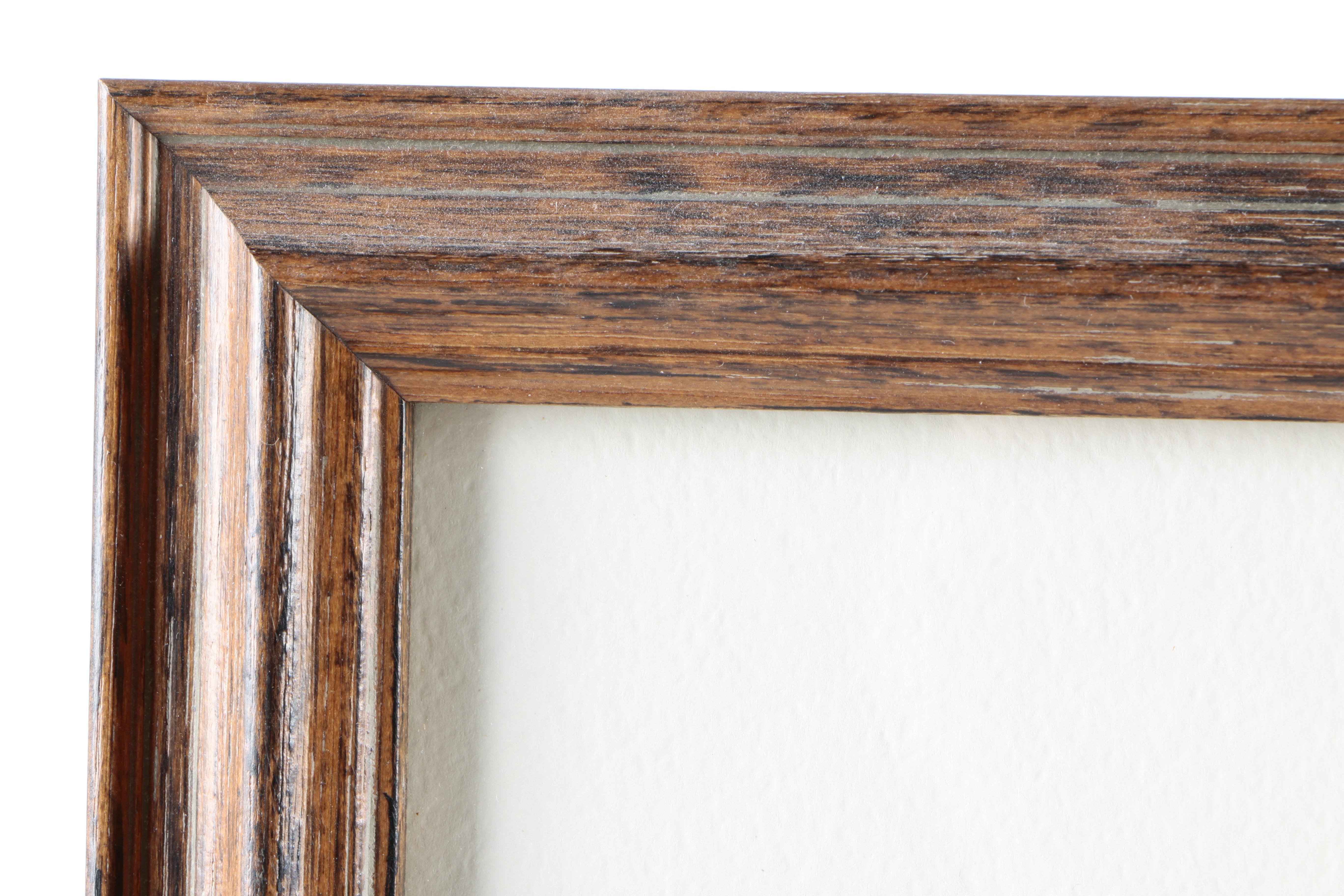 Evelyn Ekegren 1982 Watercolor Painting on Paper of Barn in Winter Landscape