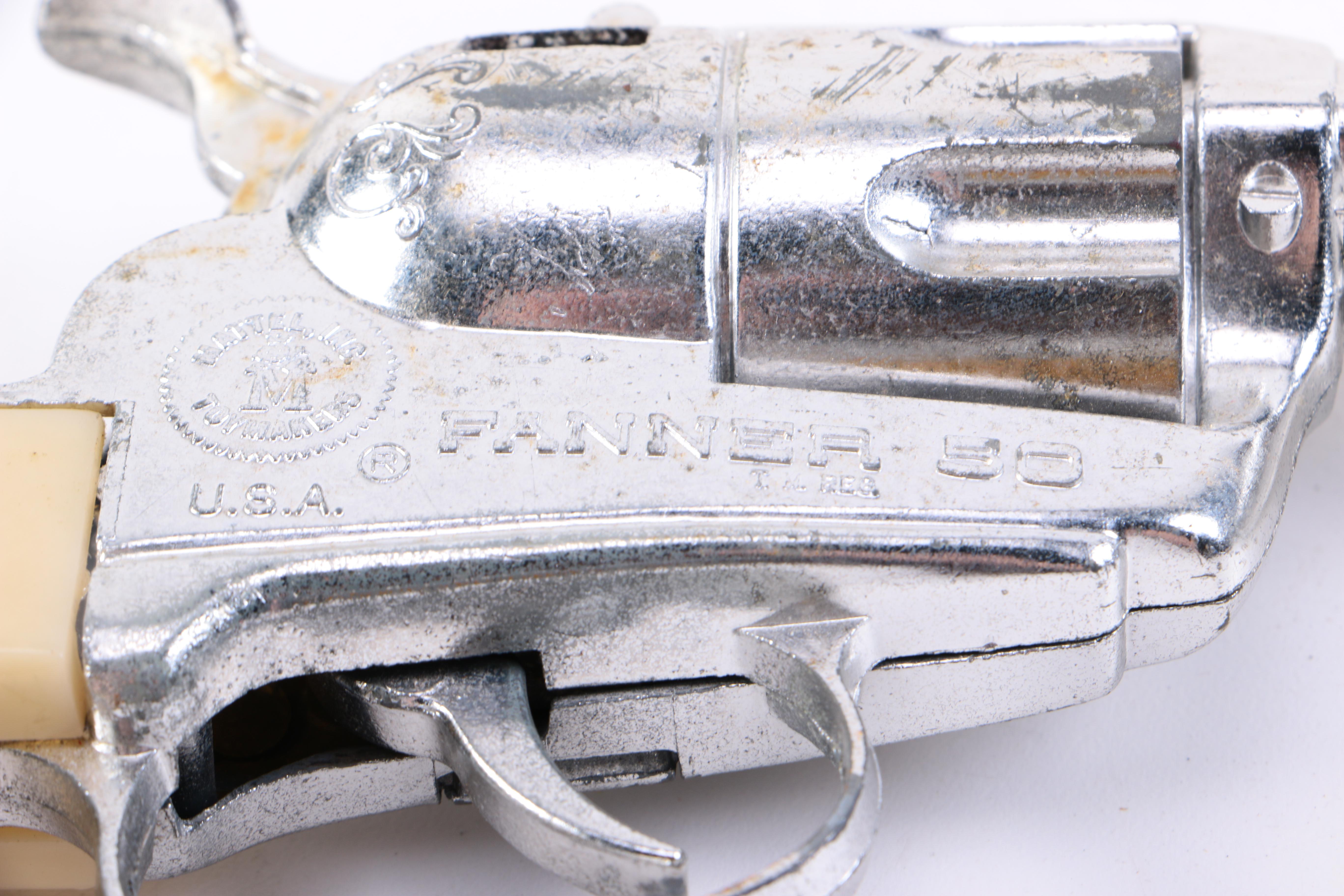 A Fanner and Bunker Hill Pop Gun with One box of Ammumition