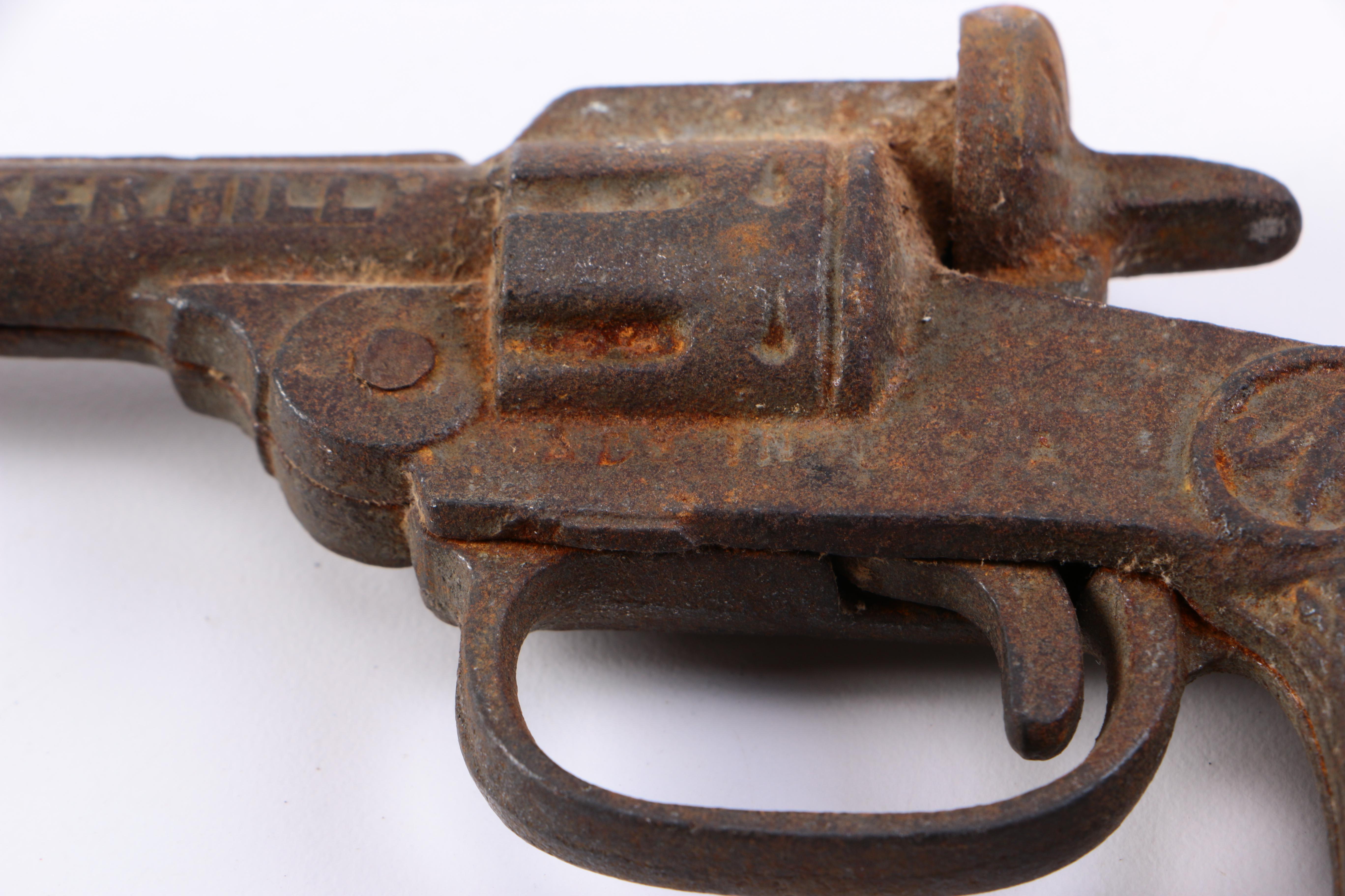 A Fanner and Bunker Hill Pop Gun with One box of Ammumition