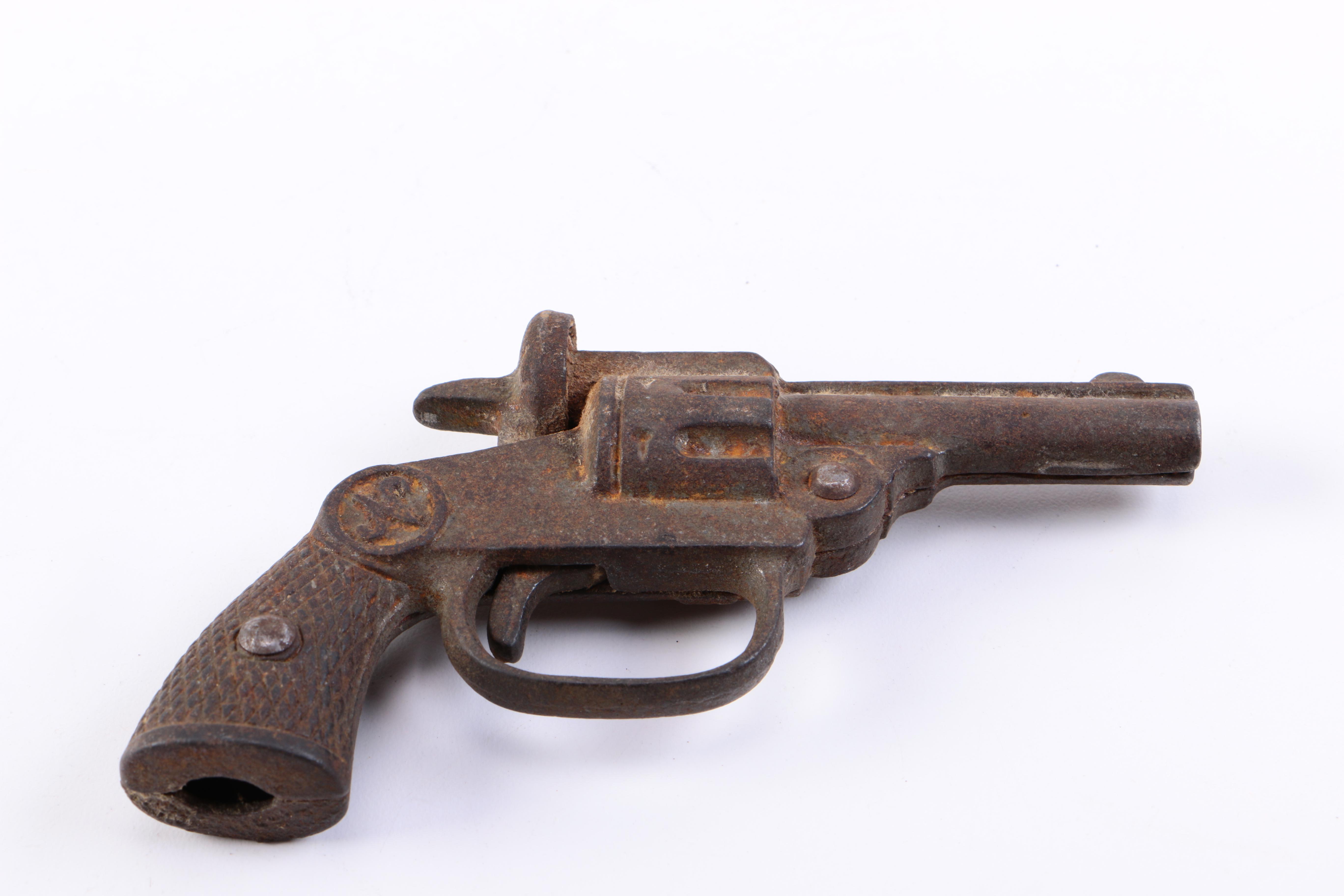 A Fanner and Bunker Hill Pop Gun with One box of Ammumition