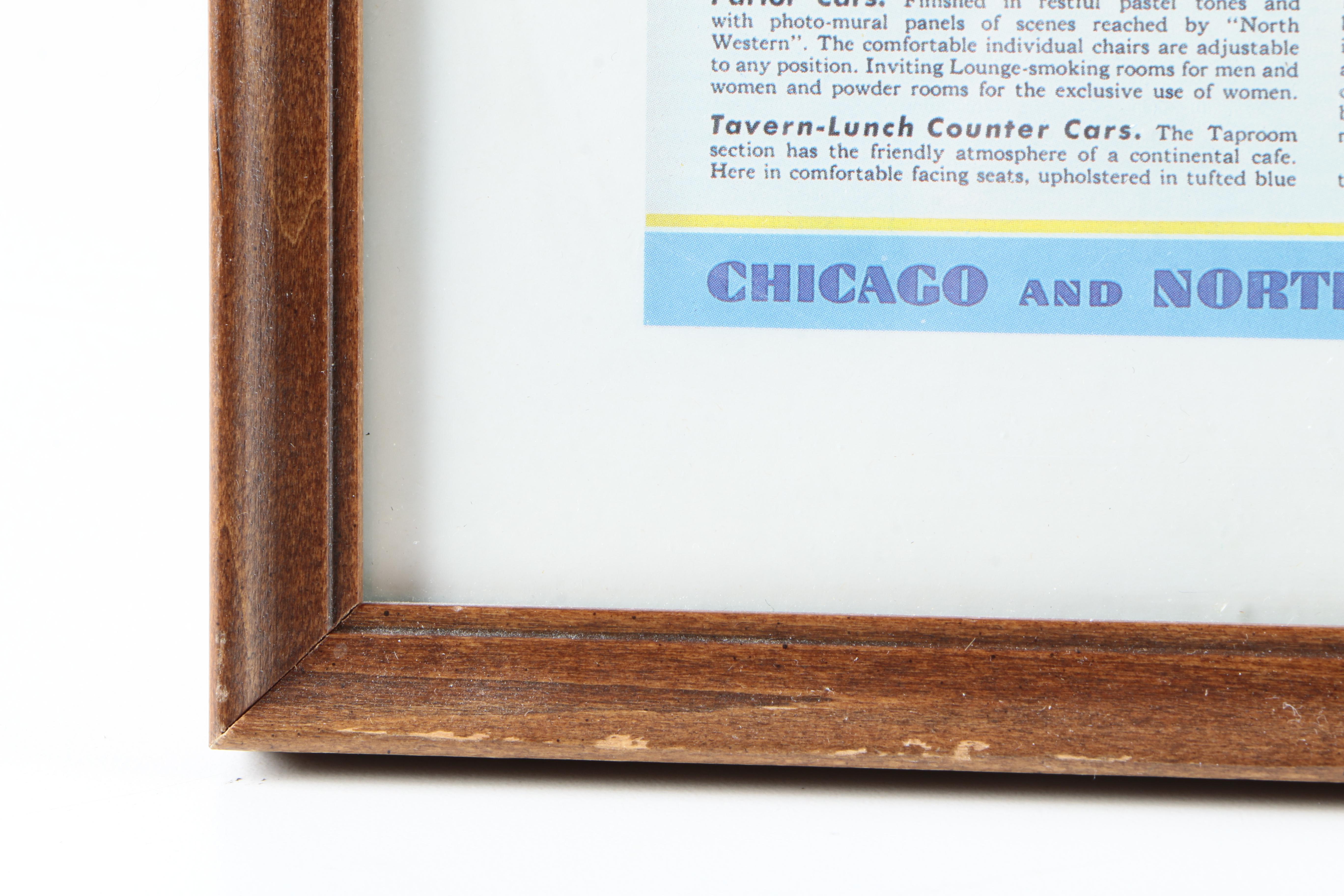 Offset Lithograph Vintage Style Advertisement on Paper for "400" Streamliners