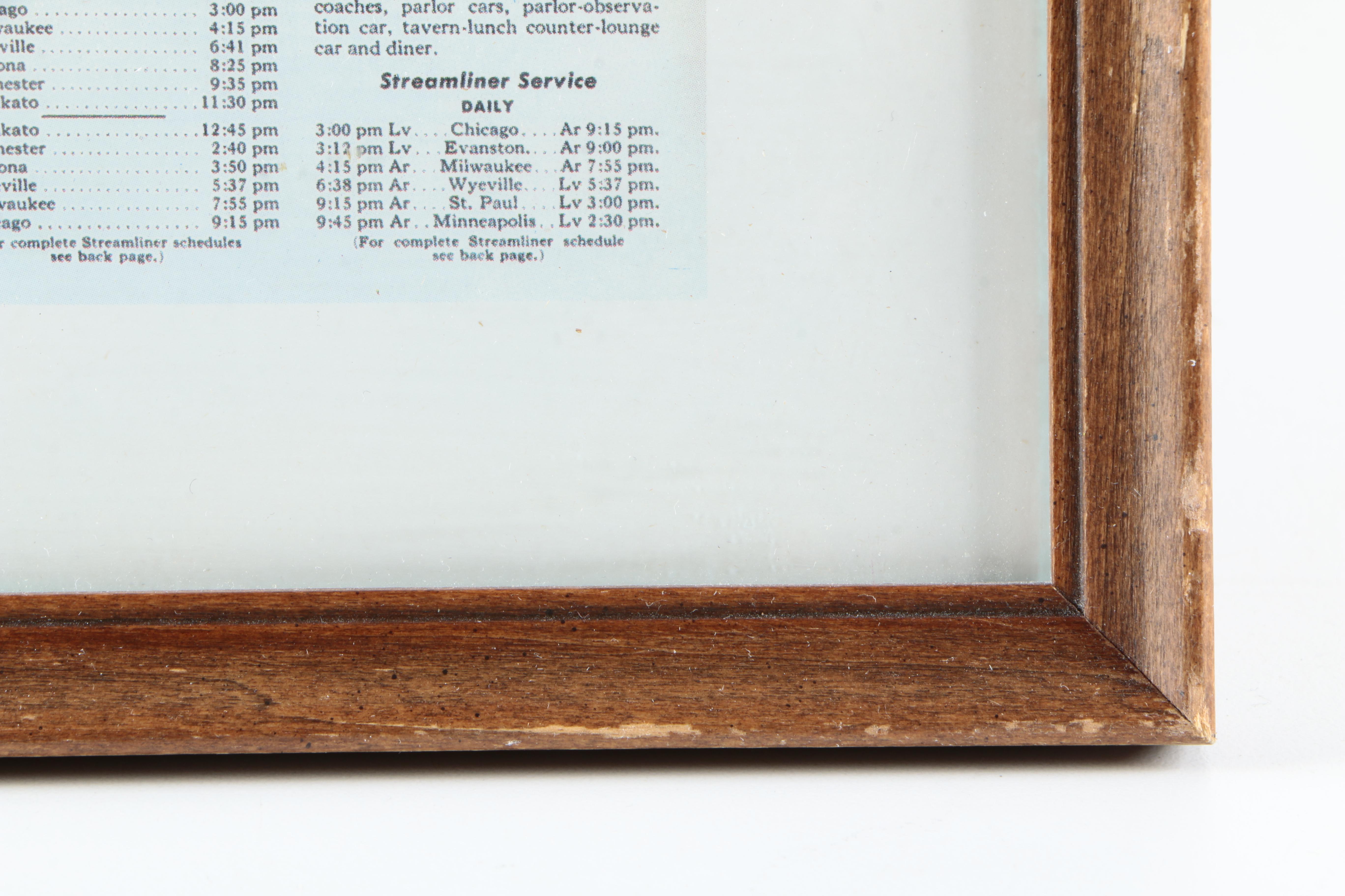 Offset Lithograph Vintage Style Advertisement on Paper for "400" Streamliners