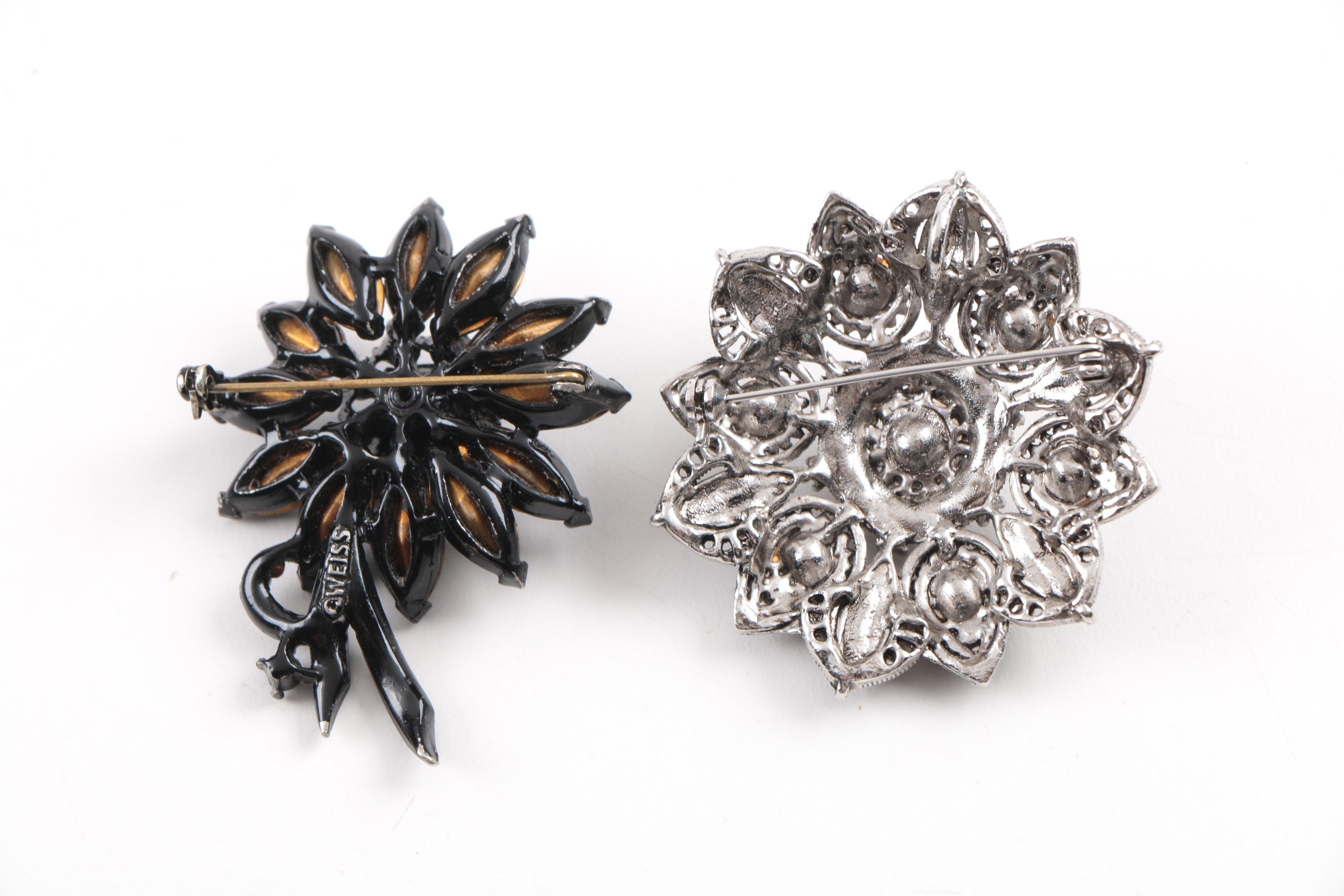 Costume Jewelry Including Trifari and Weiss