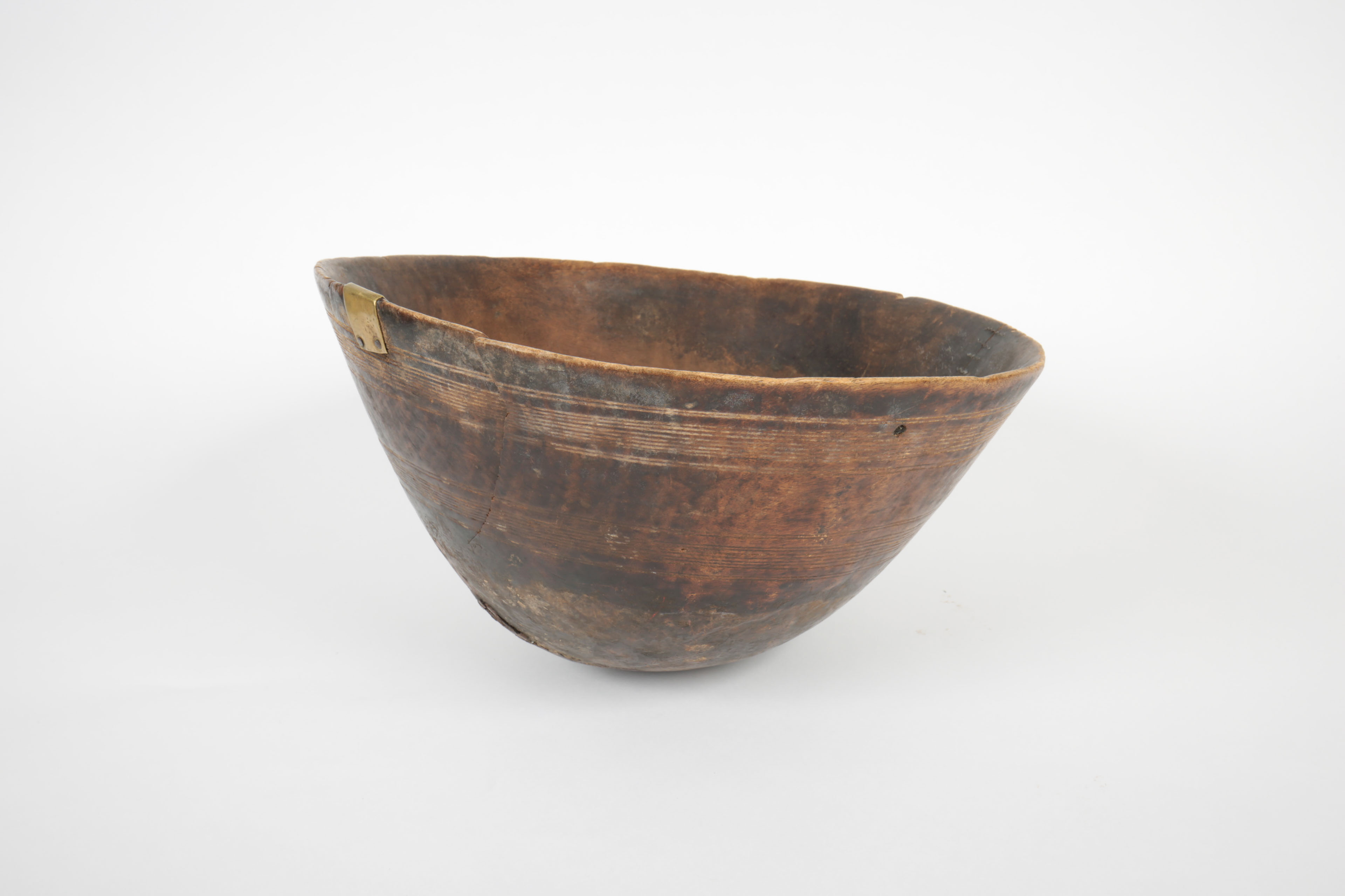 Group of Vintage African Hand-Carved Wood Bowls