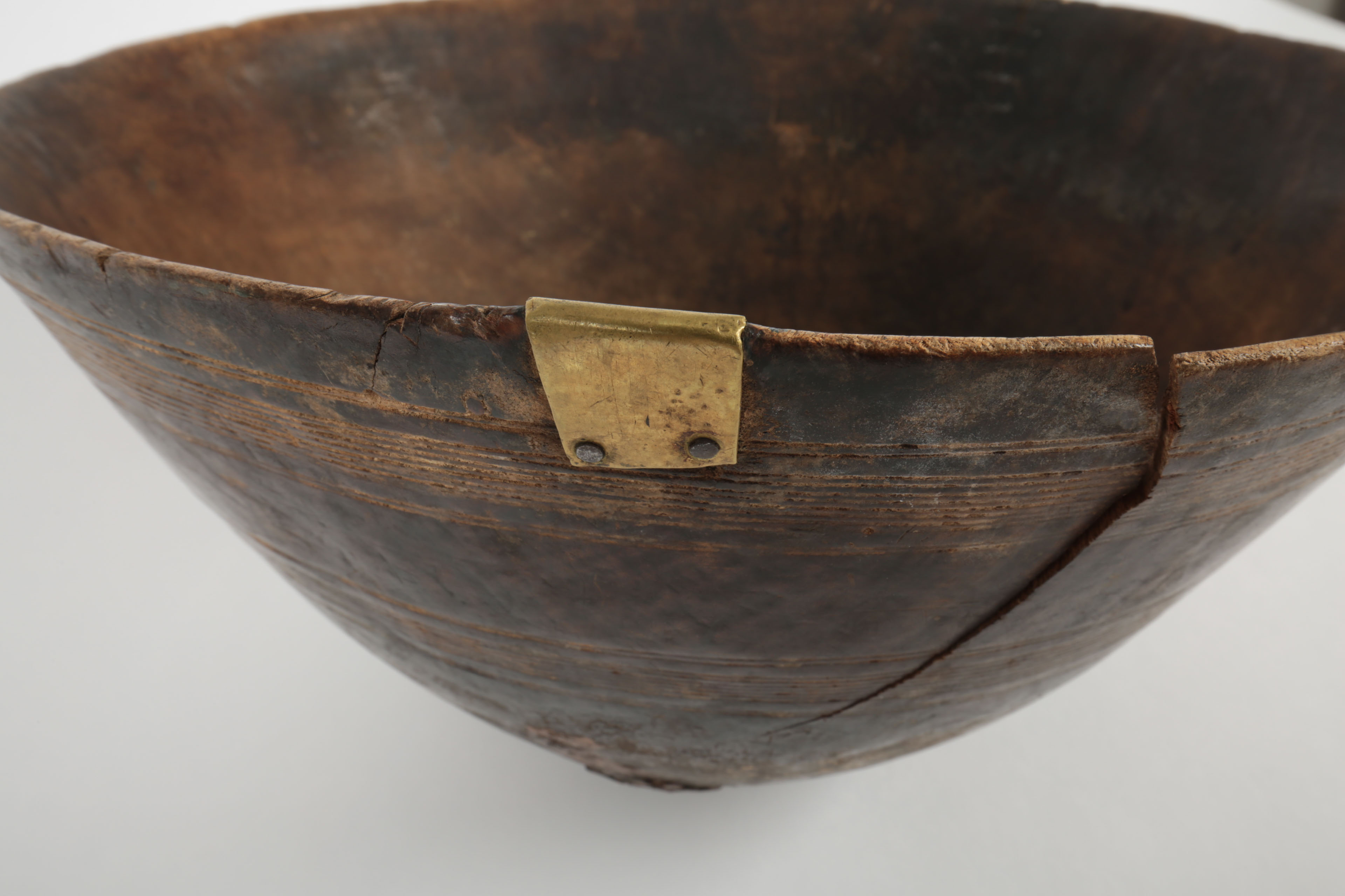 Group of Vintage African Hand-Carved Wood Bowls