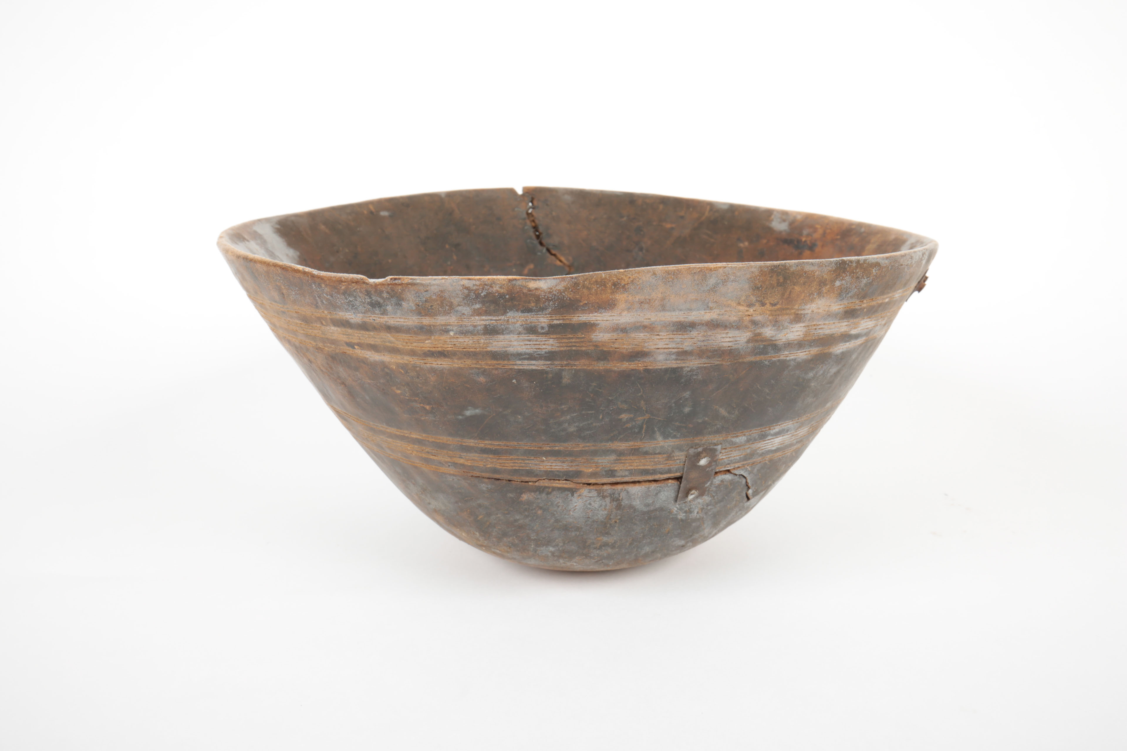 Group of Vintage African Hand-Carved Wood Bowls