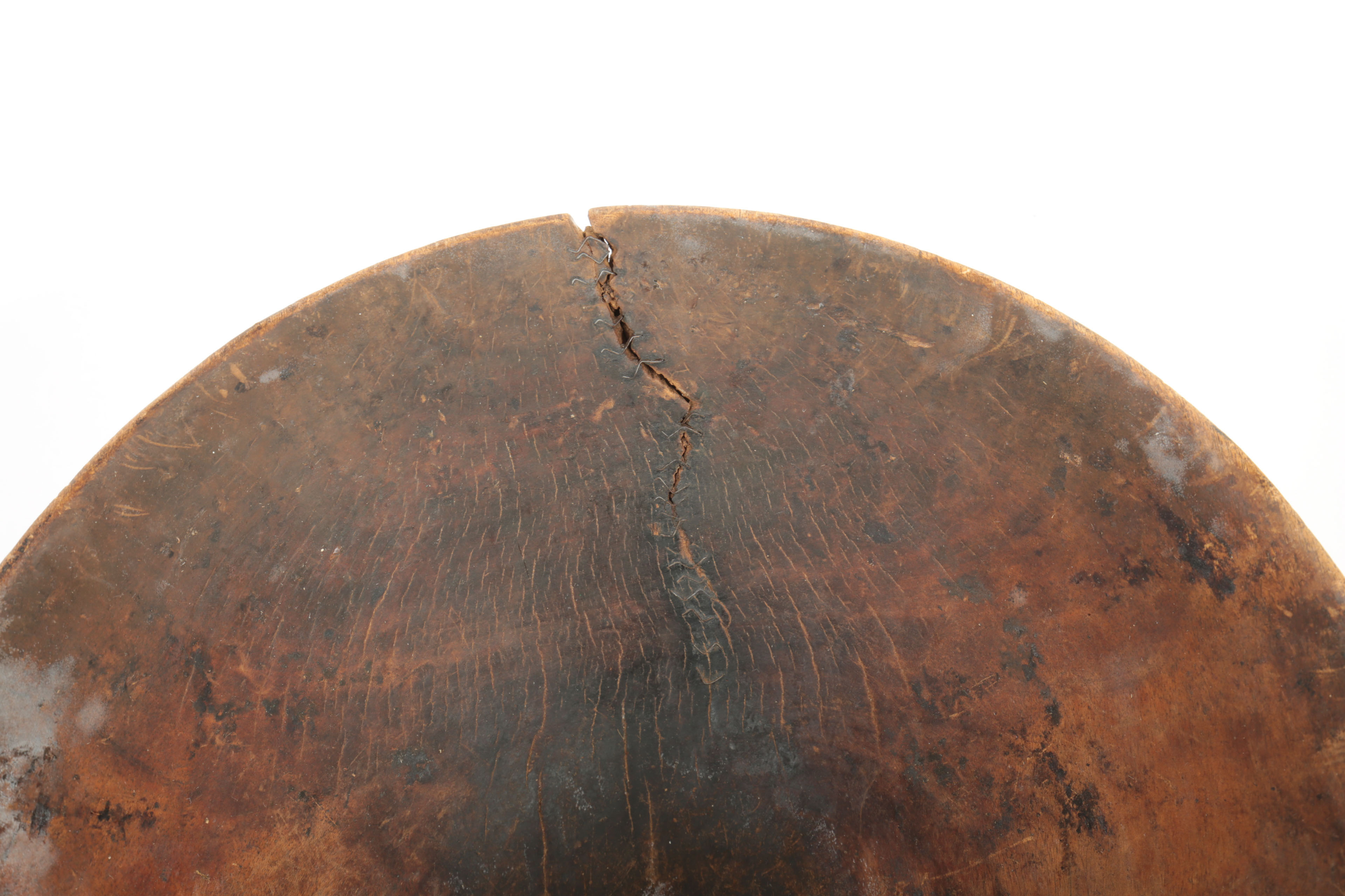 Group of Vintage African Hand-Carved Wood Bowls
