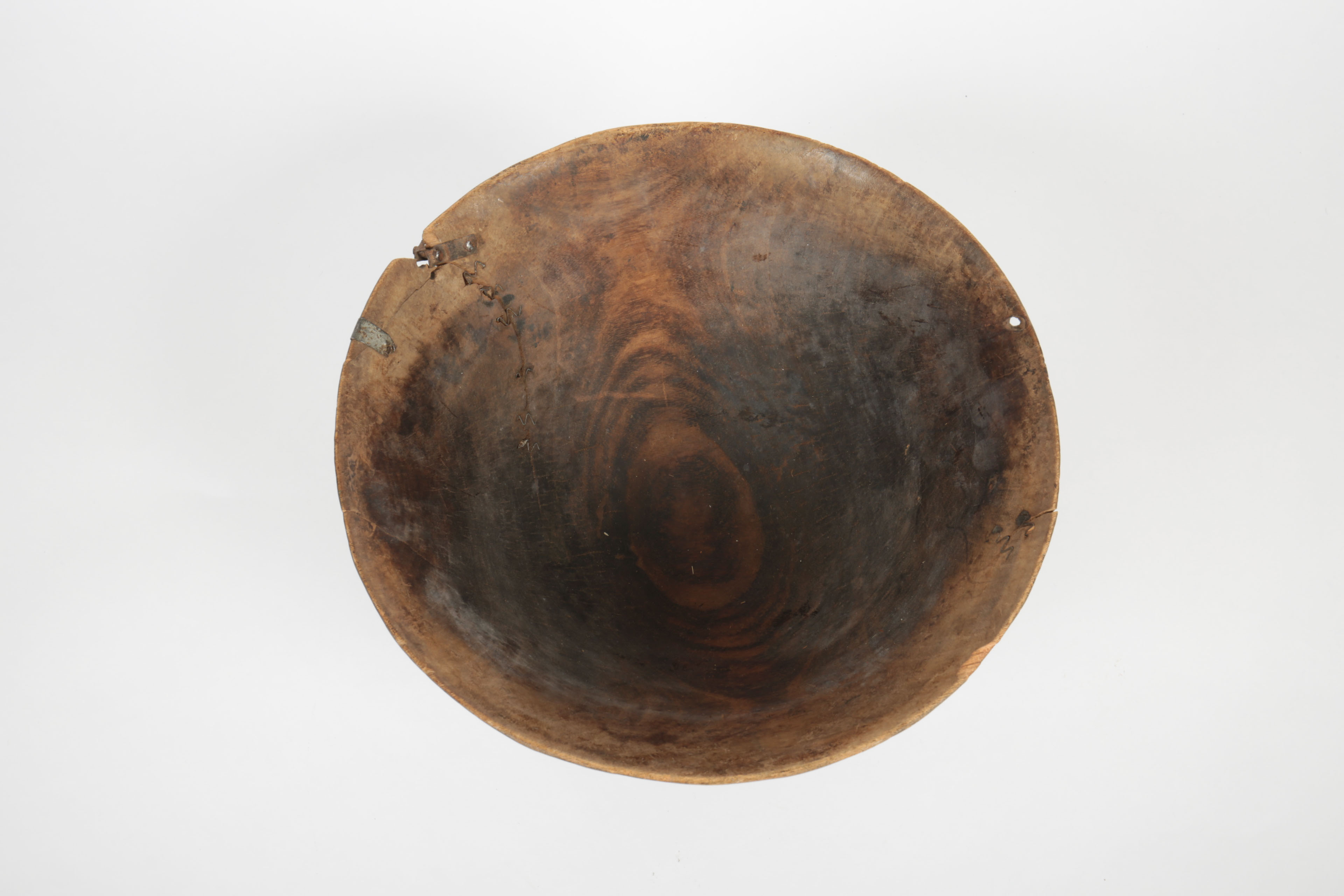 Group of Vintage African Hand-Carved Wood Bowls