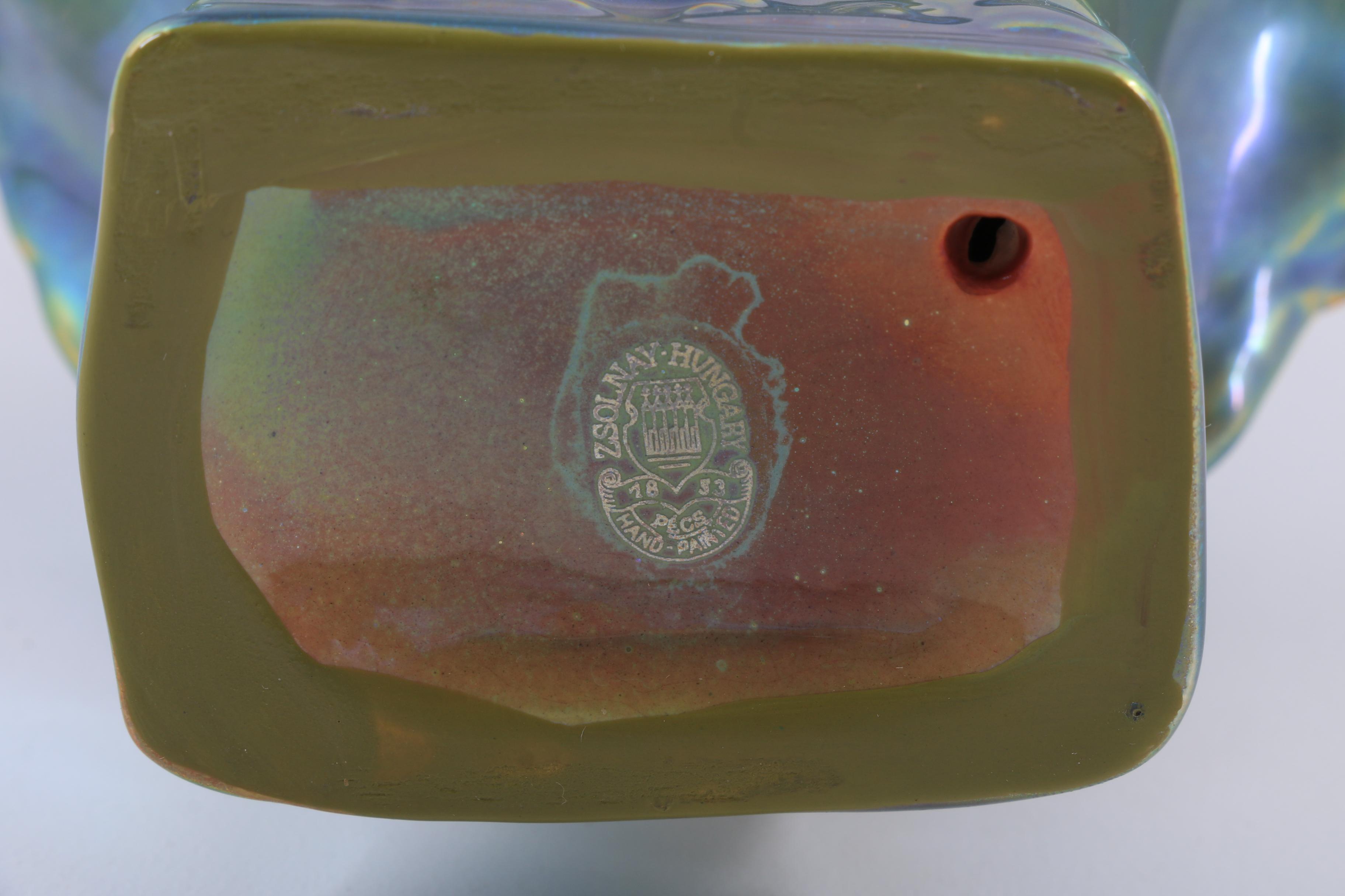 Zsolnay Pottery Ceramic Bust of Vilmos Zsolnay