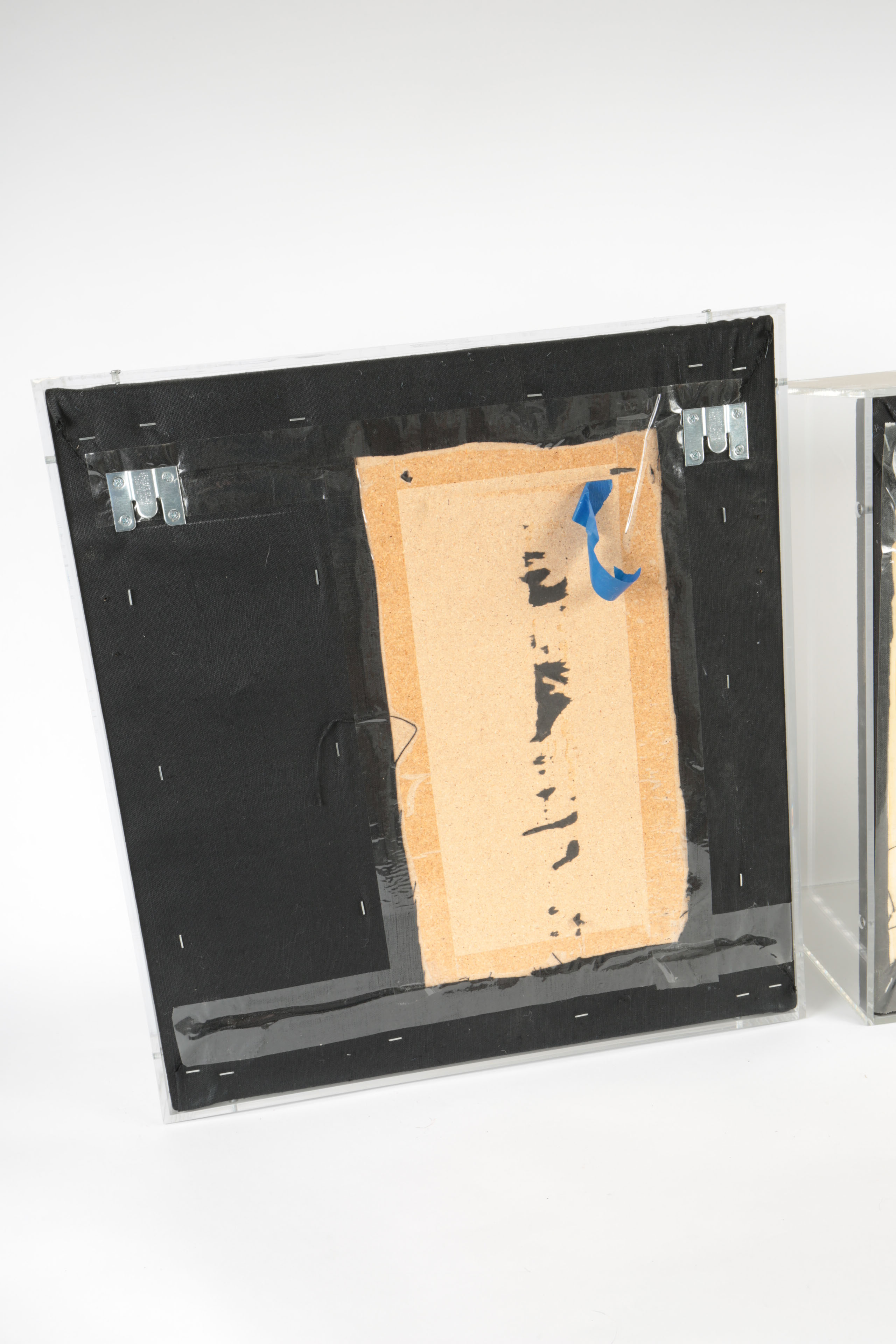 Two Balinese Ceremonial Masks in Display Boxes