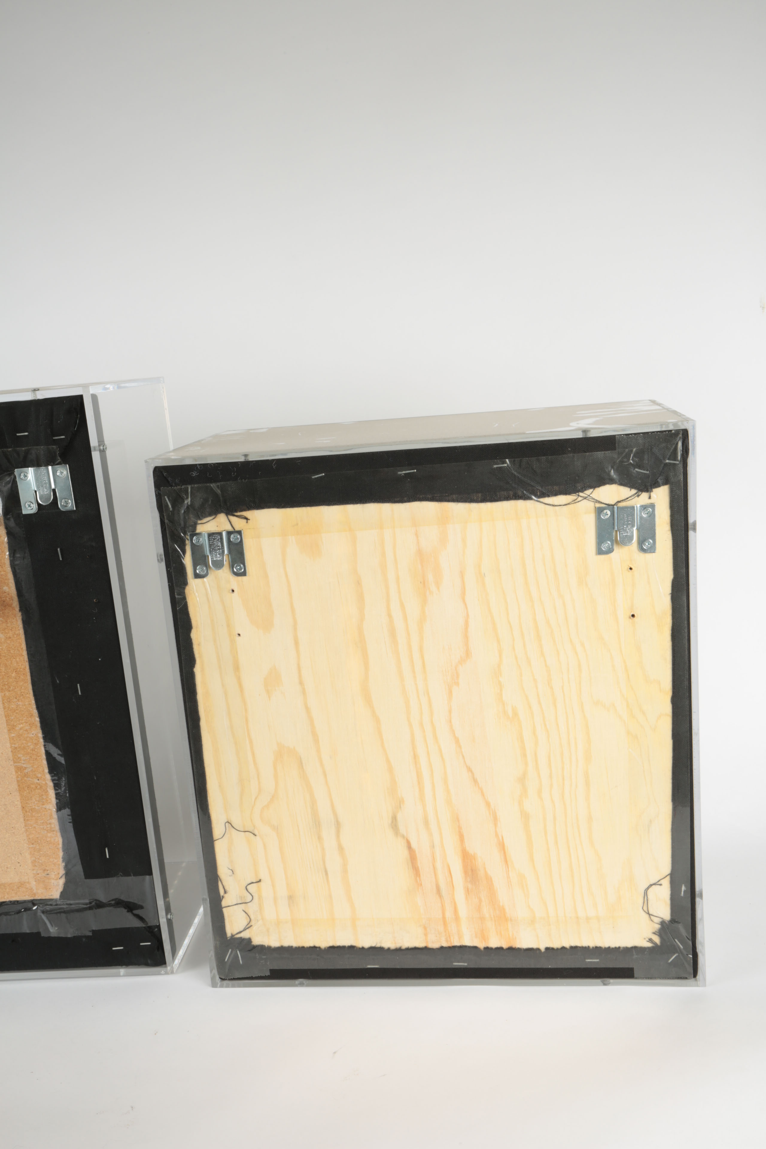 Two Balinese Ceremonial Masks in Display Boxes