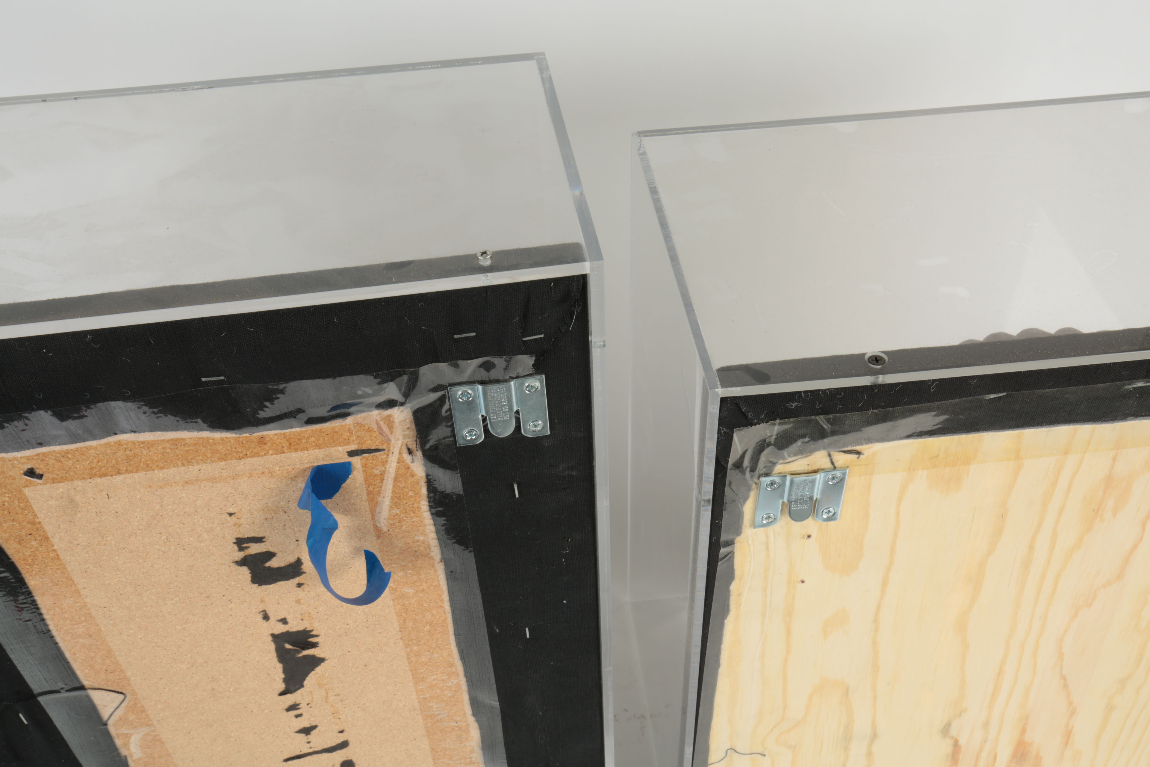 Two Balinese Ceremonial Masks in Display Boxes