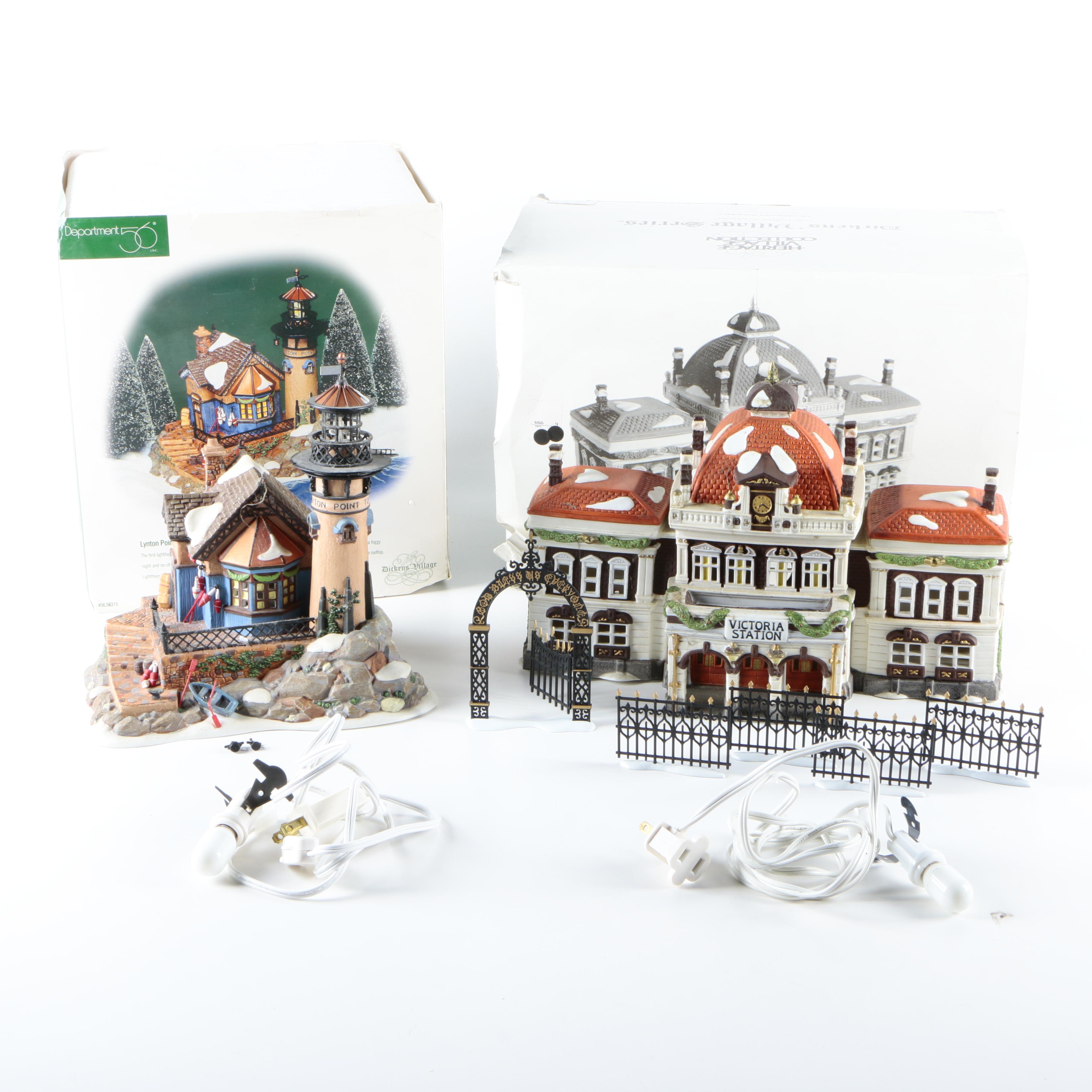 Porcelain Dickens' Villages Collection