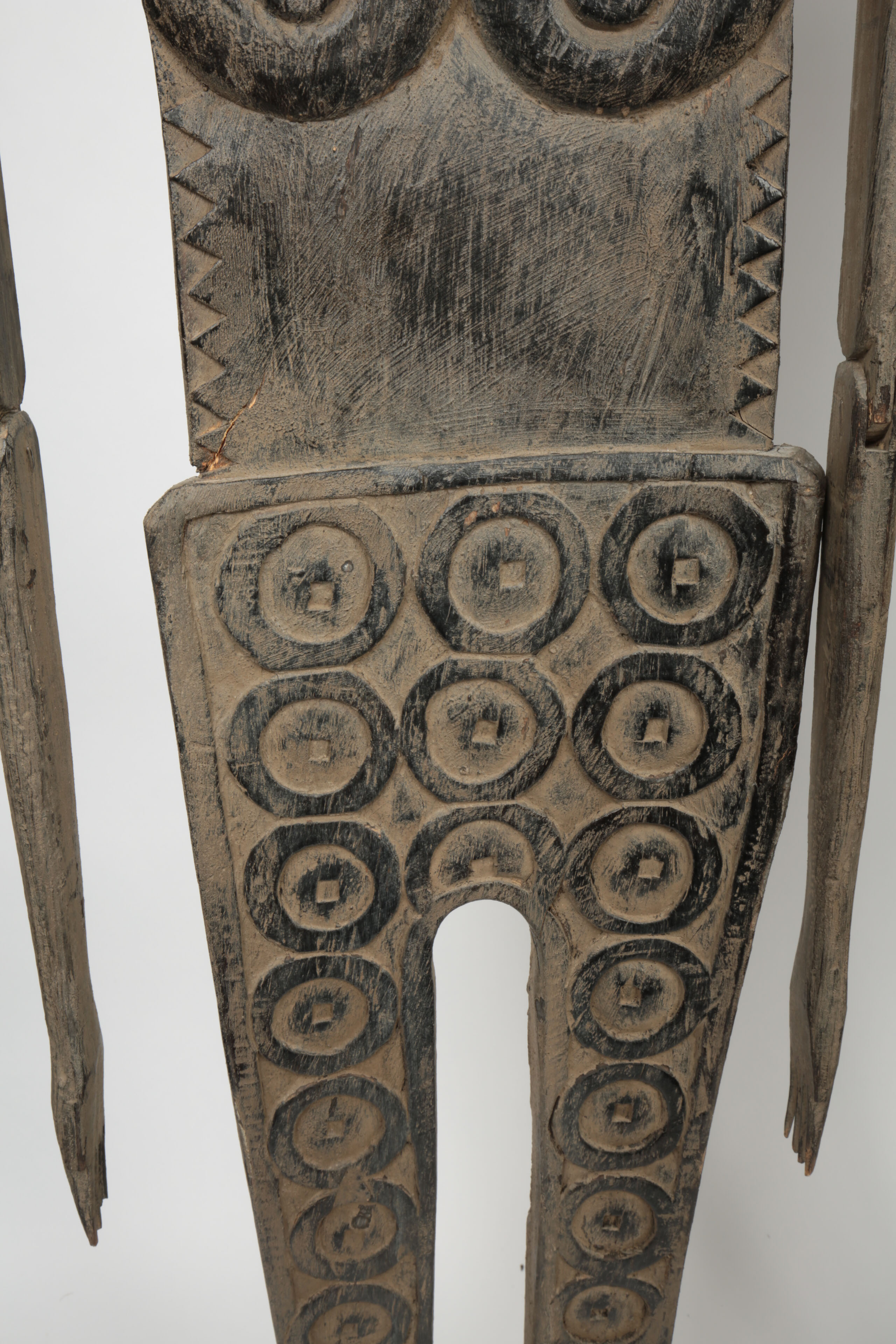 Oceania Style Carved Wood Figures