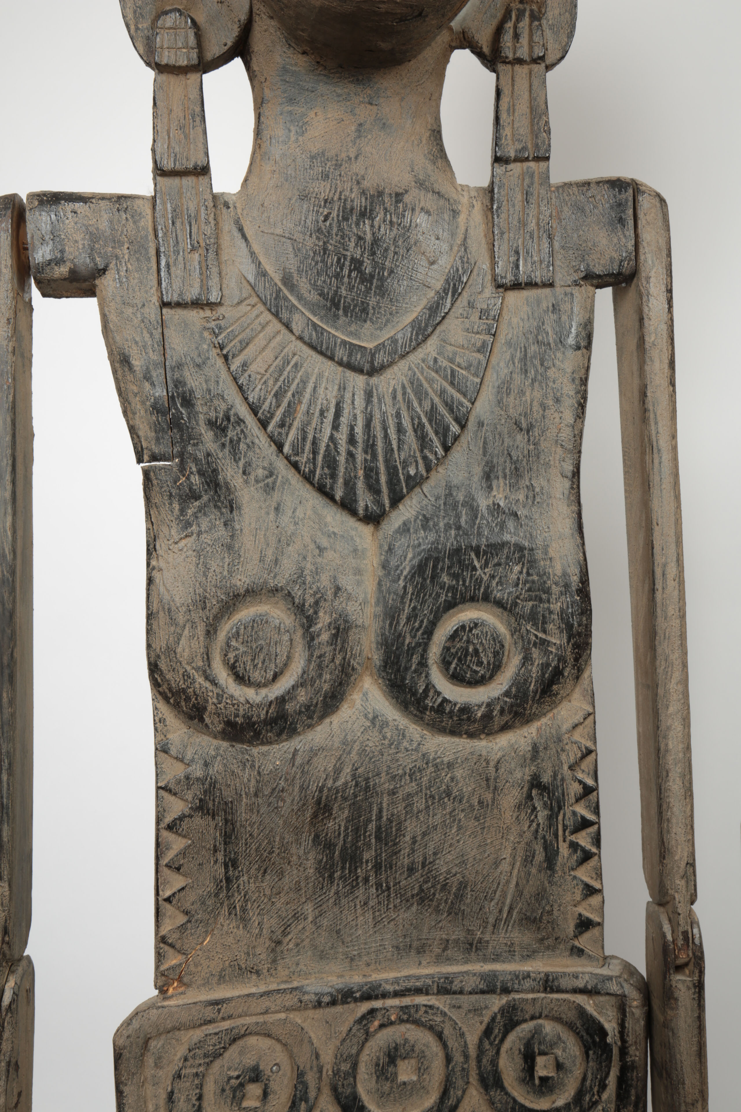 Oceania Style Carved Wood Figures