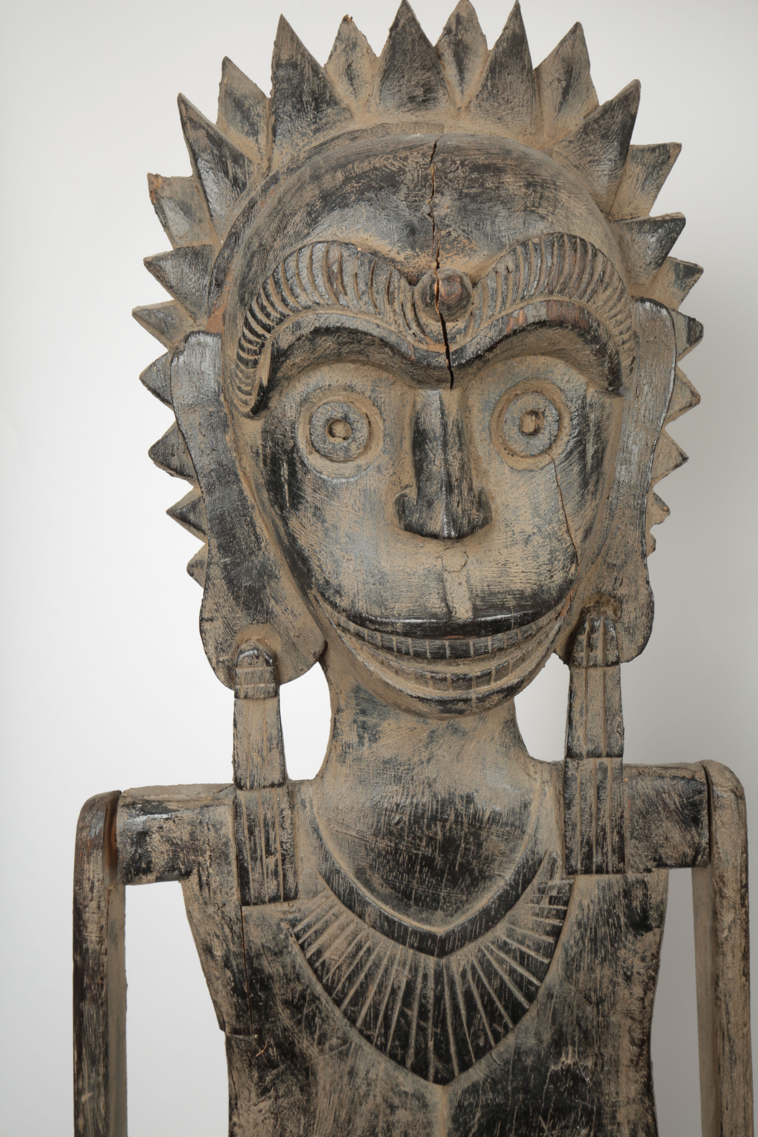 Oceania Style Carved Wood Figures