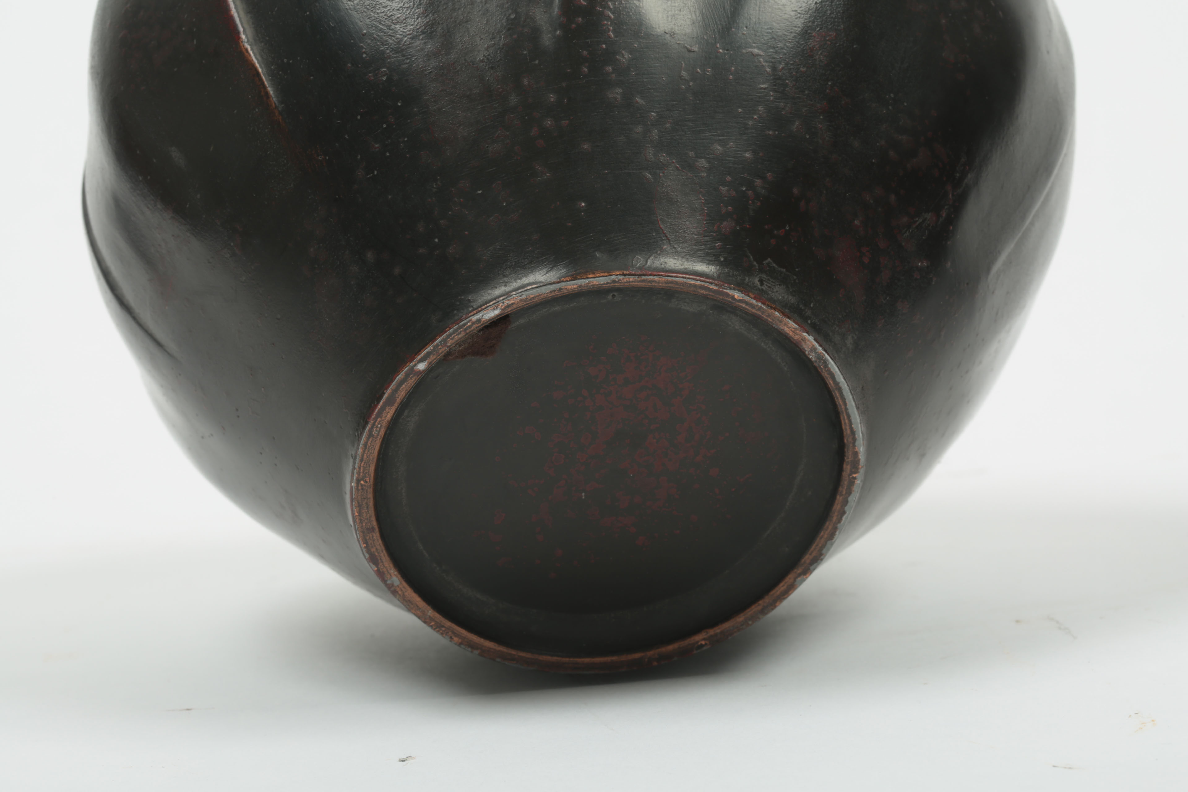 Japanese Bronze Hasu Lotus Flower Vases