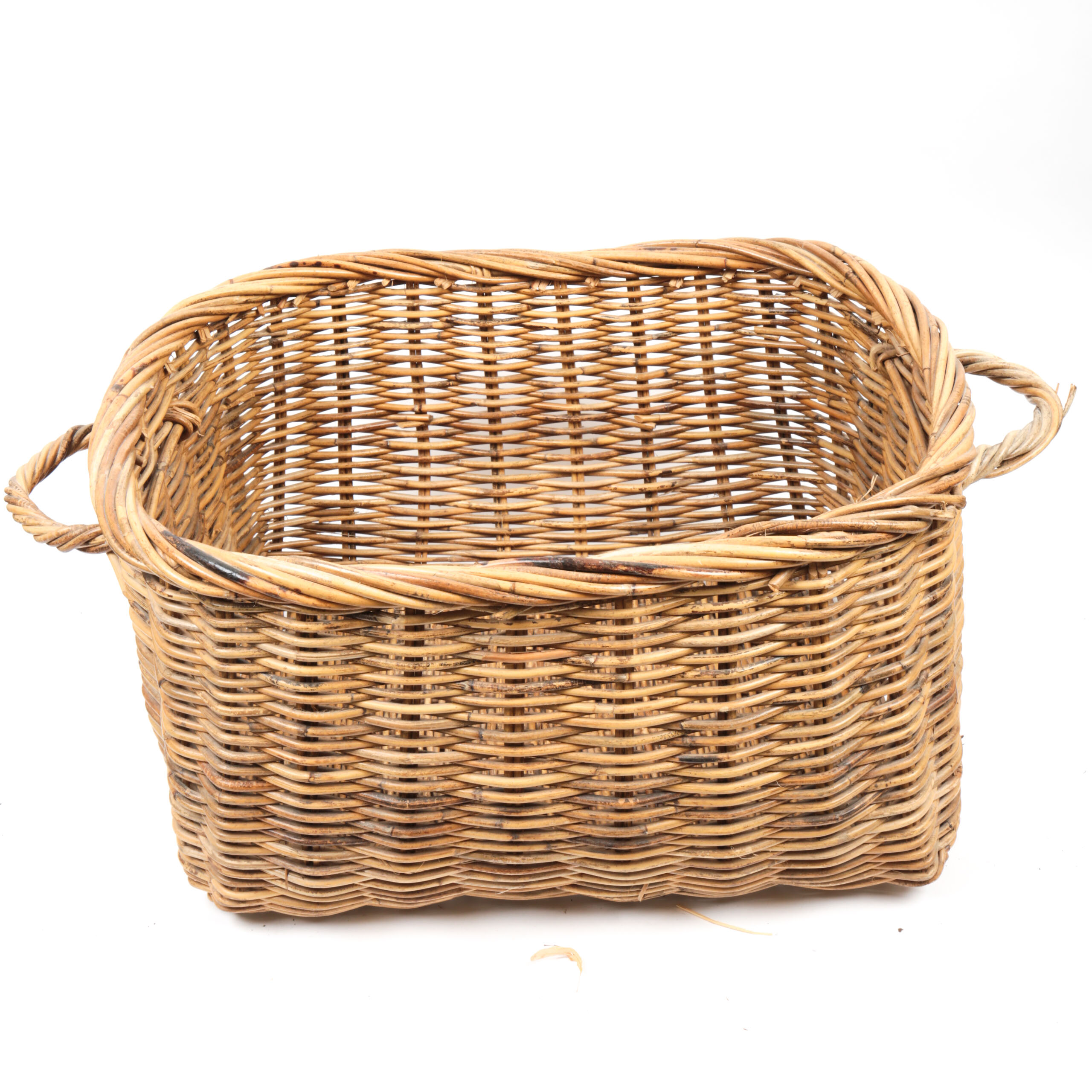 Large Woven Wicker Basket