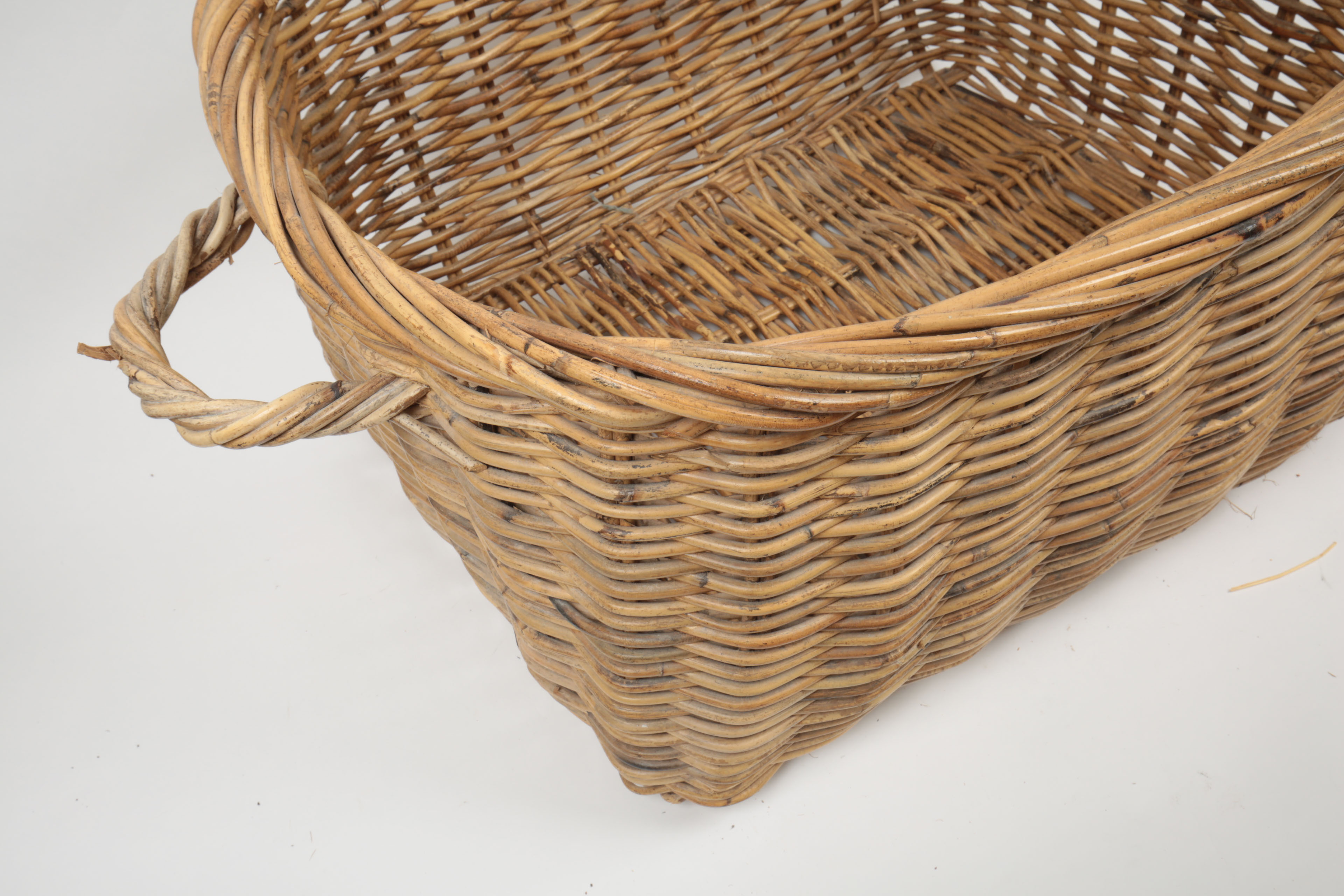 Large Woven Wicker Basket