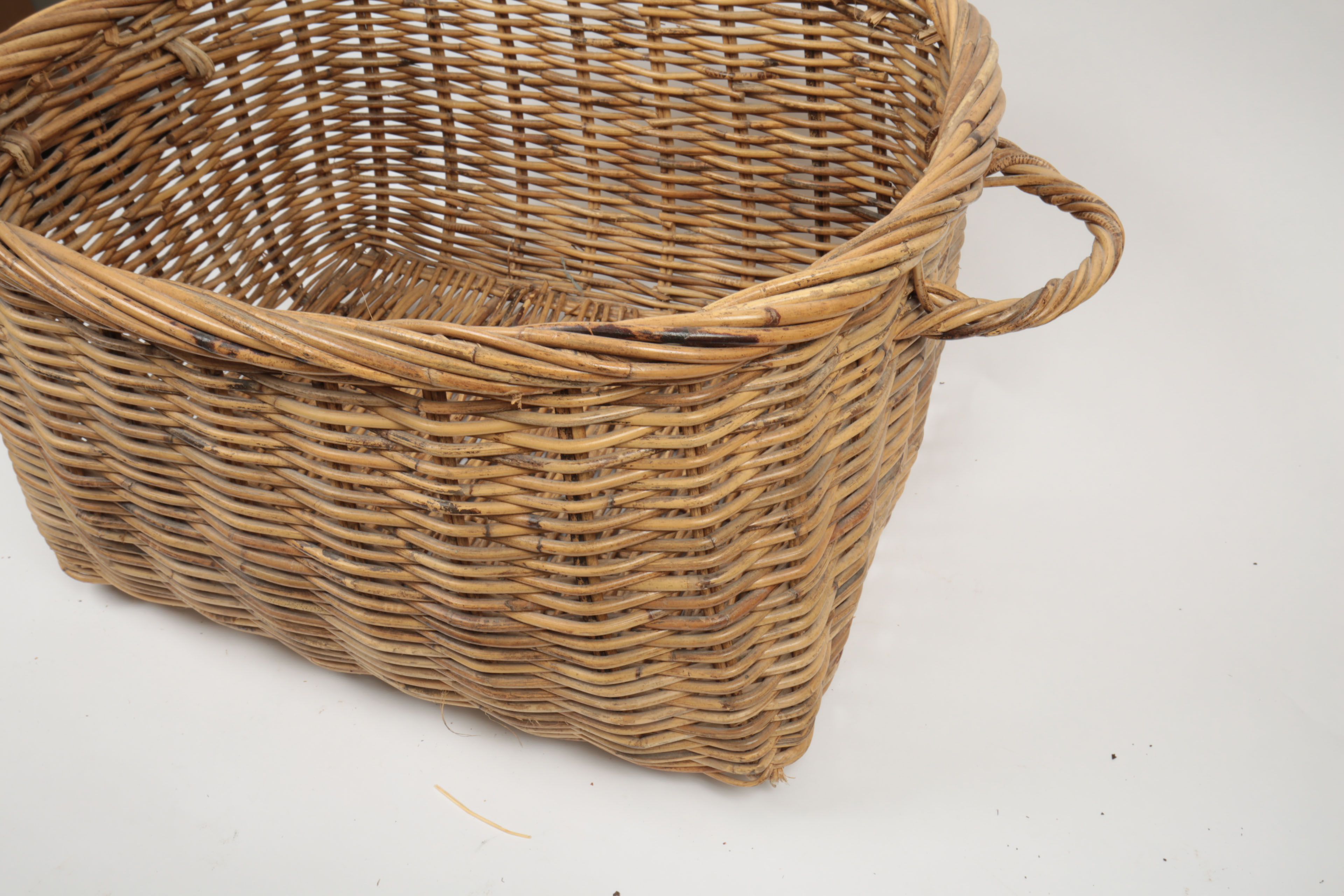 Large Woven Wicker Basket