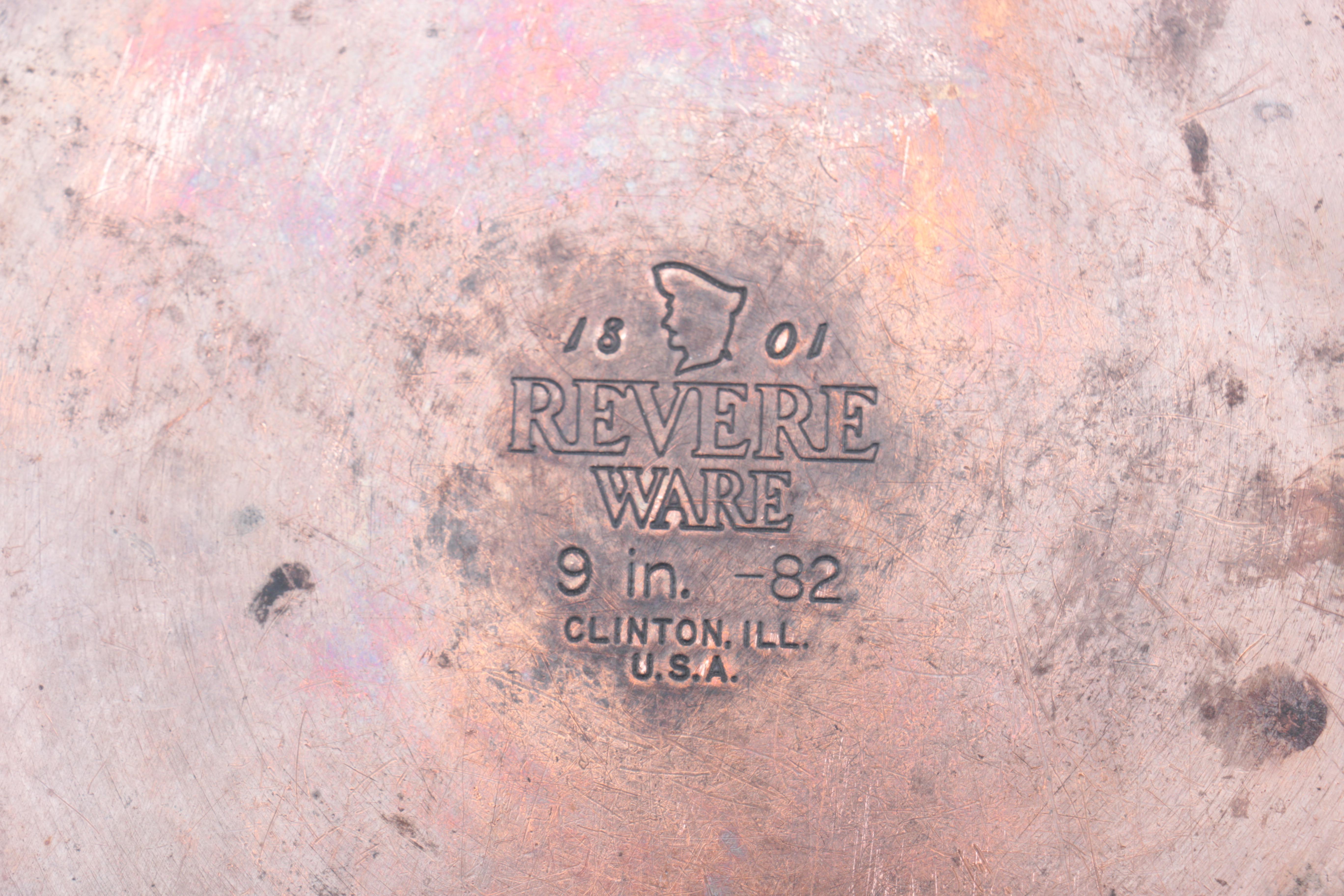 Sunbeam Standing Mixer and Revere Ware Pan