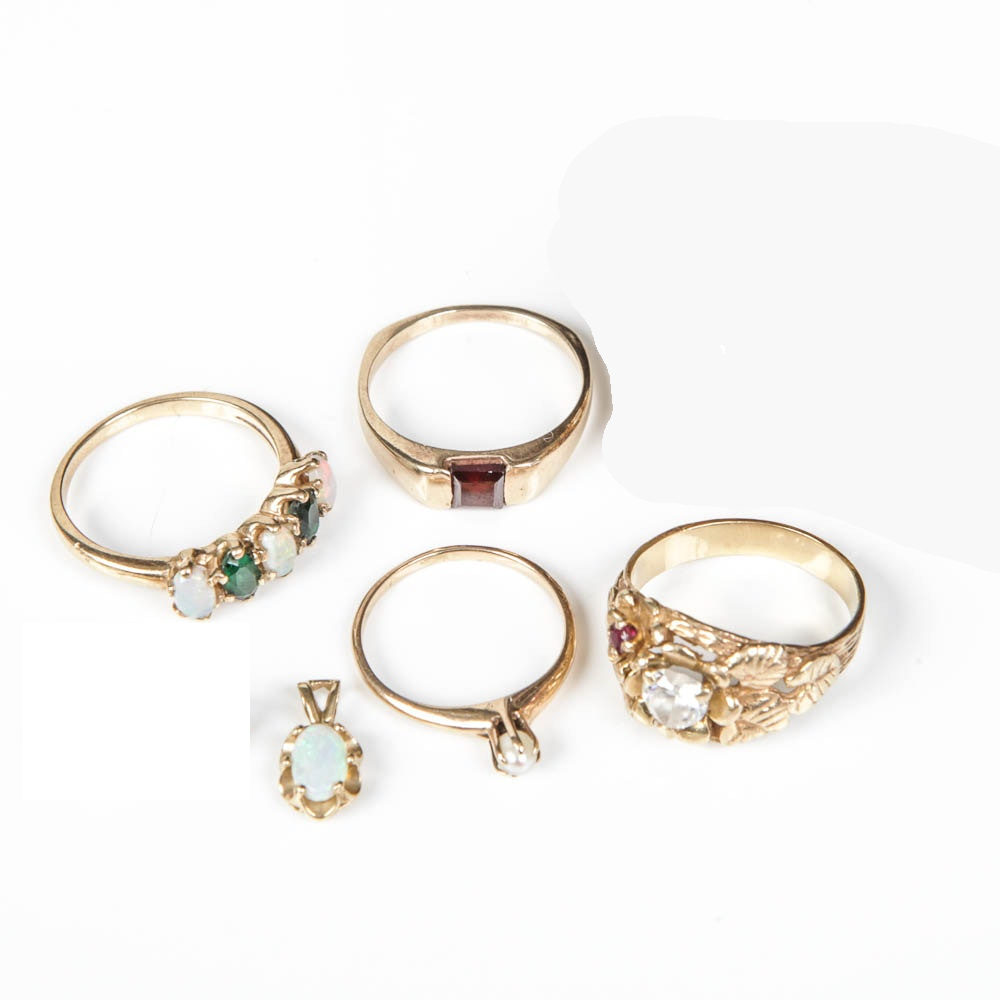 Gold, Gemstone and Pearl Jewelry