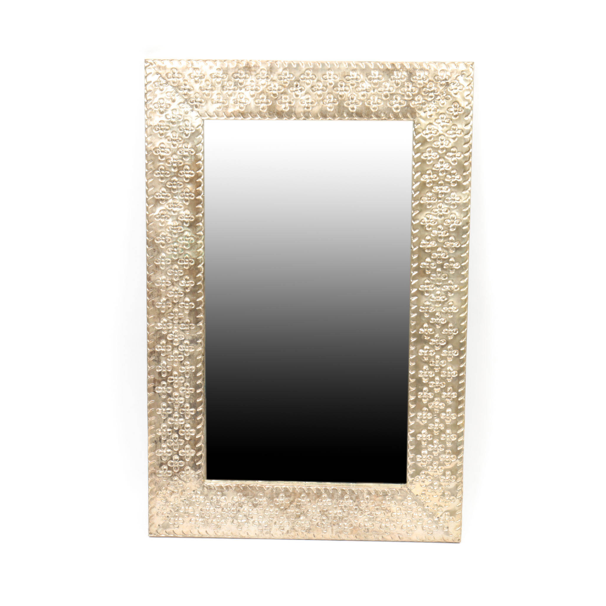 Mexican Metal Framed Wall Mirror